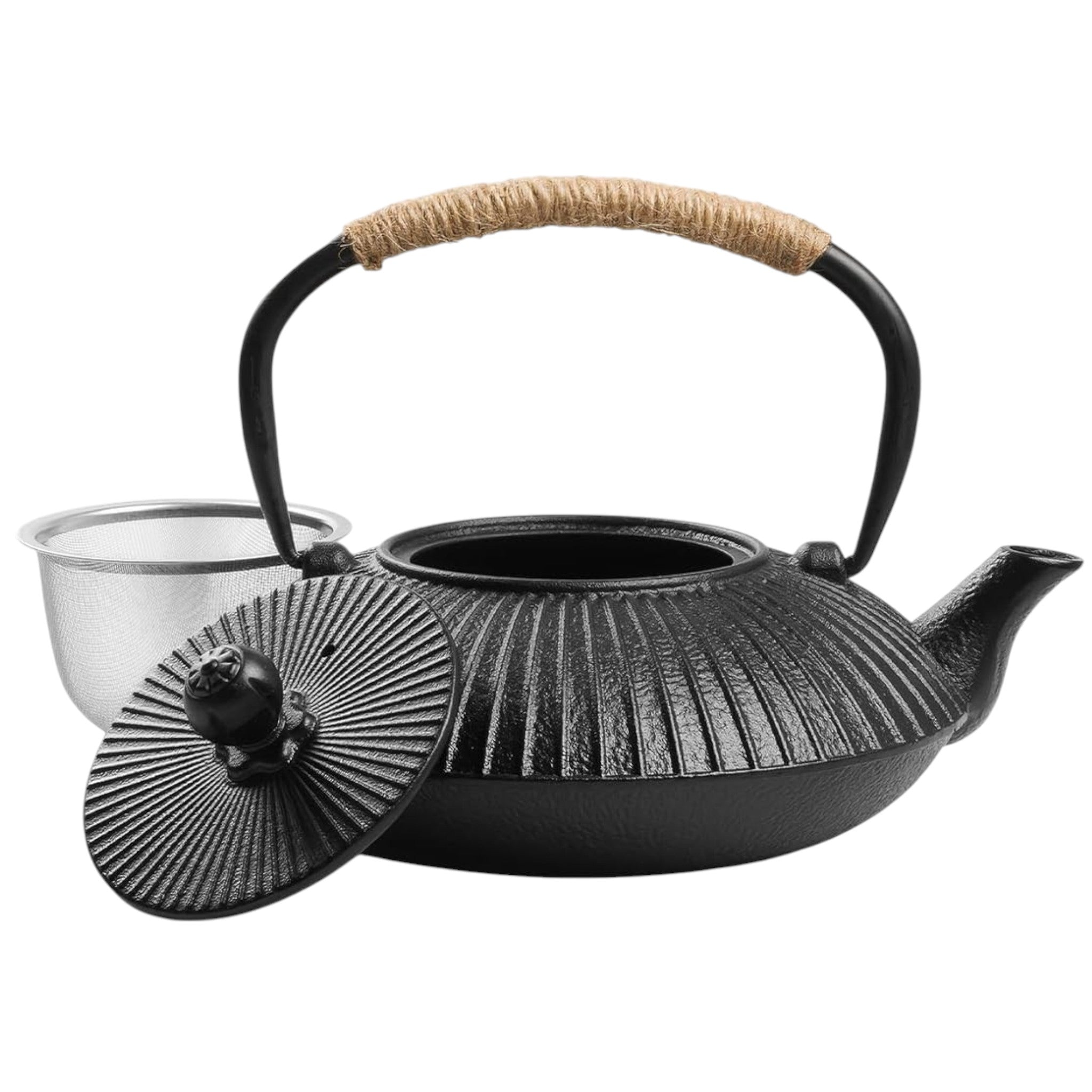Nambu Tekki Cast Iron Kettle 0.8L โ Direct Fire & IH Compatible