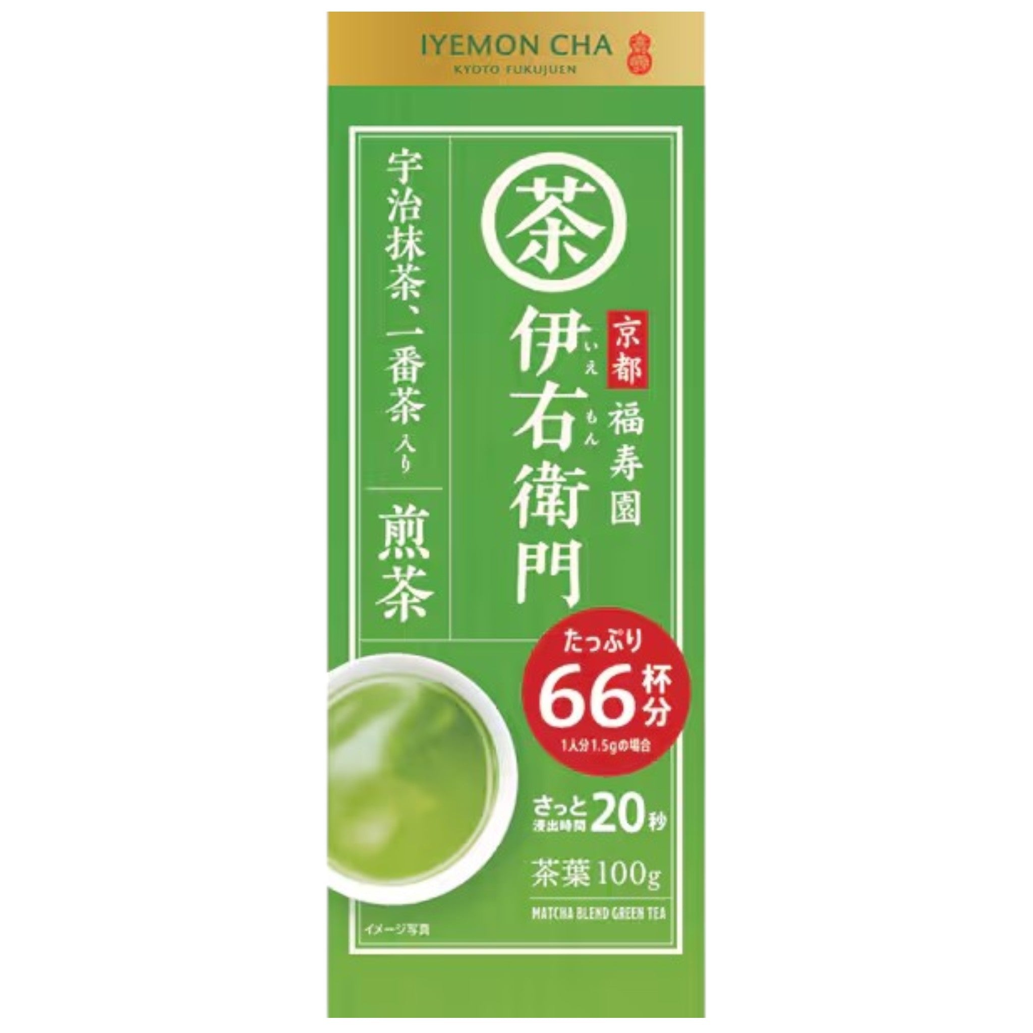 Iyemon Sencha mit Matcha 100g
