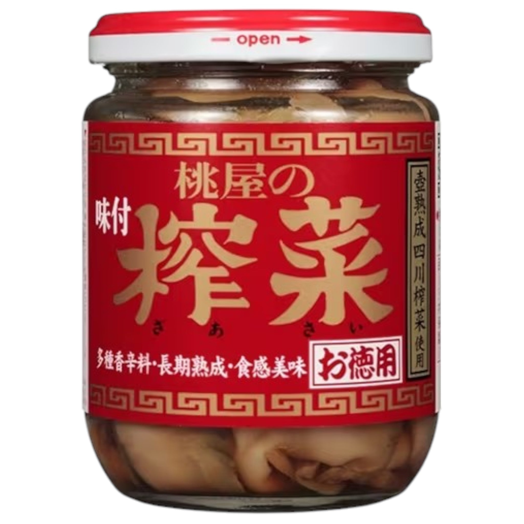 Momoya Seasoned Zha Cai Mustard Stems 165g