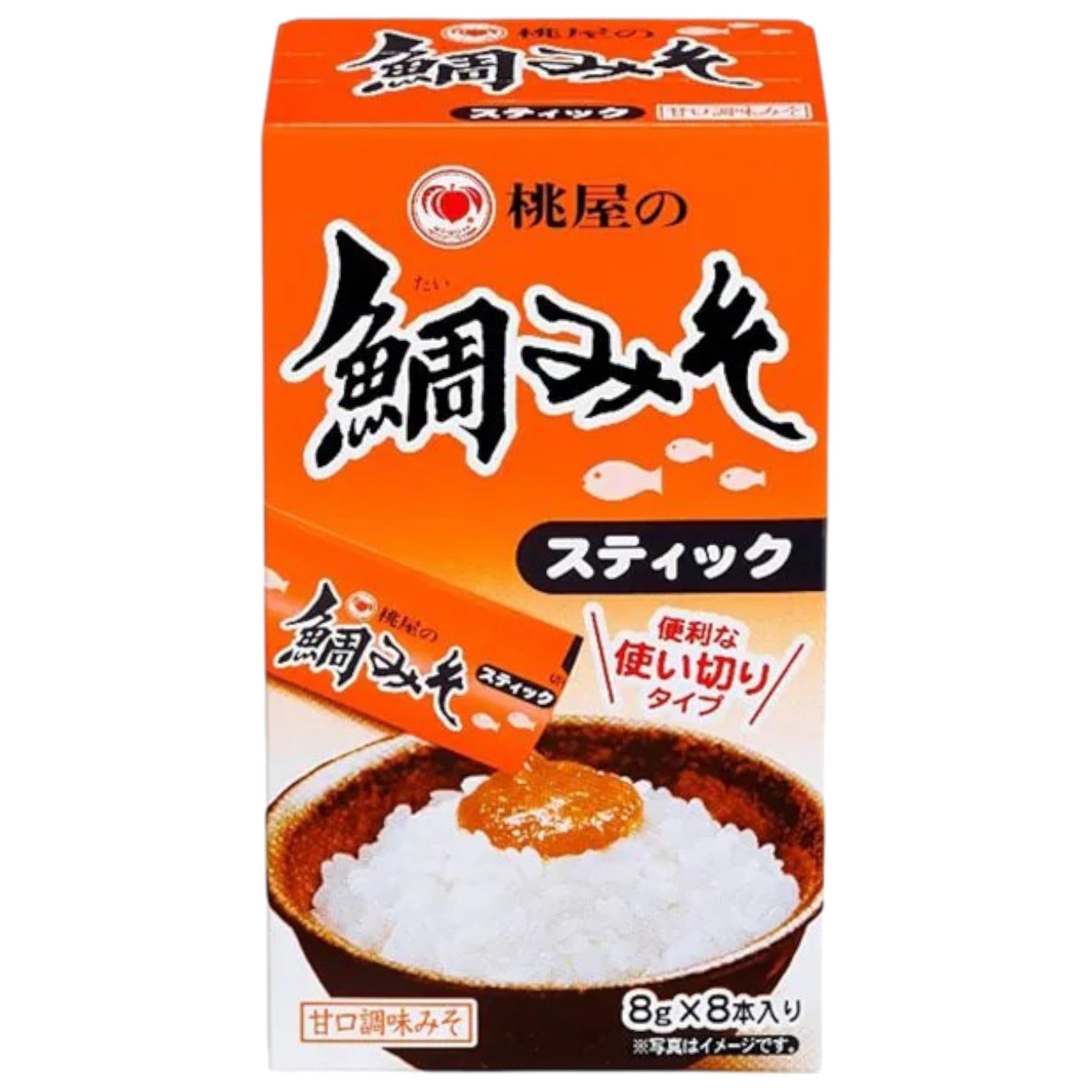Momoya Sea Bream Miso Paste Sticks 8g × 8