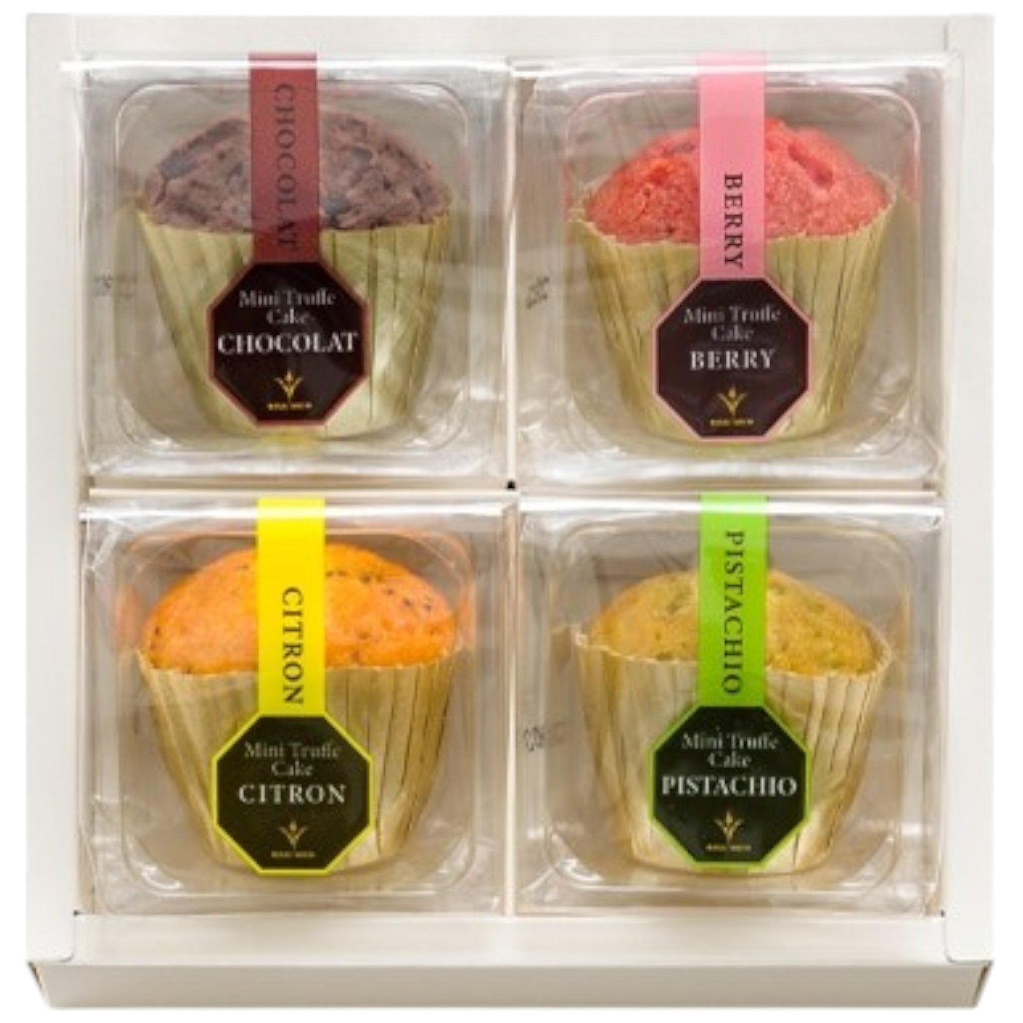 BoulโMich Mini Truffle Cake Assortment (4 Pieces)