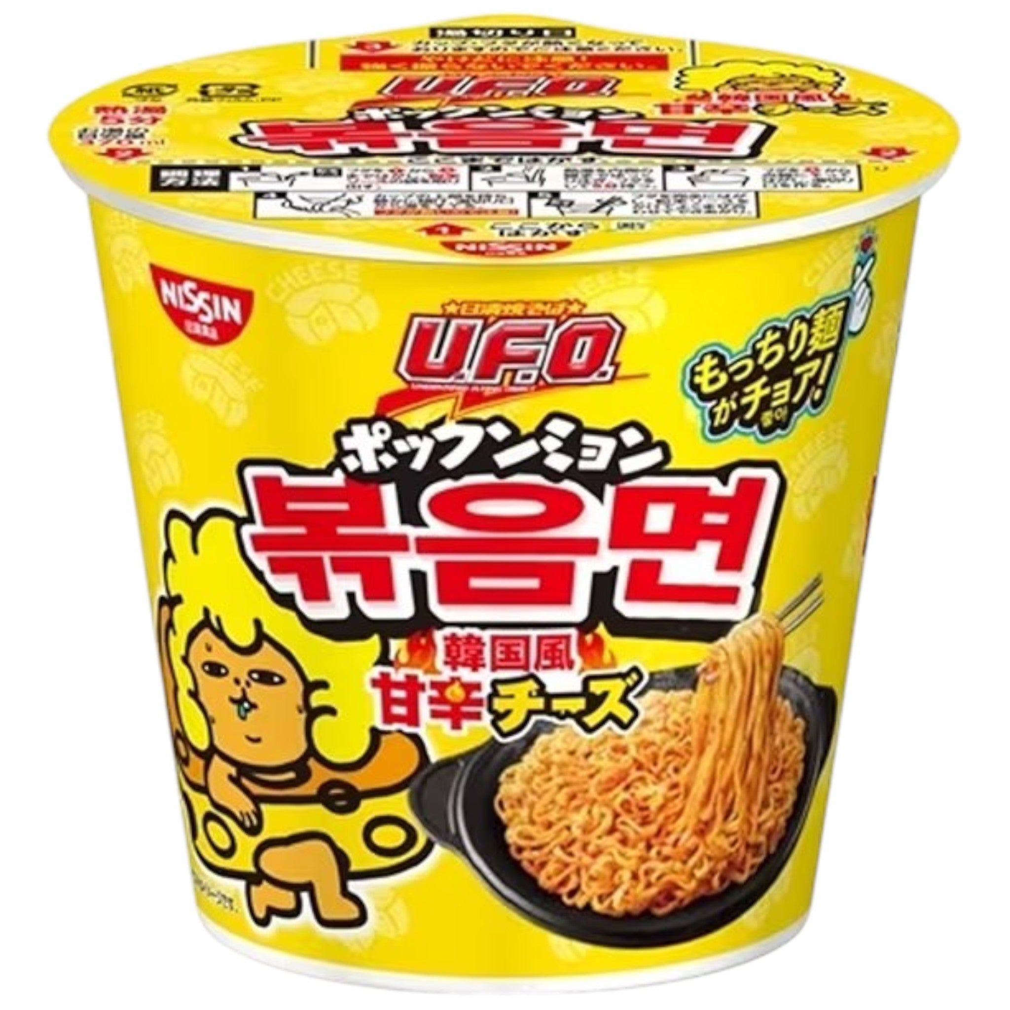 Nissin UFO Bokkummyun โ Korean Spicy Cheese Stir-Fried Noodles 79g