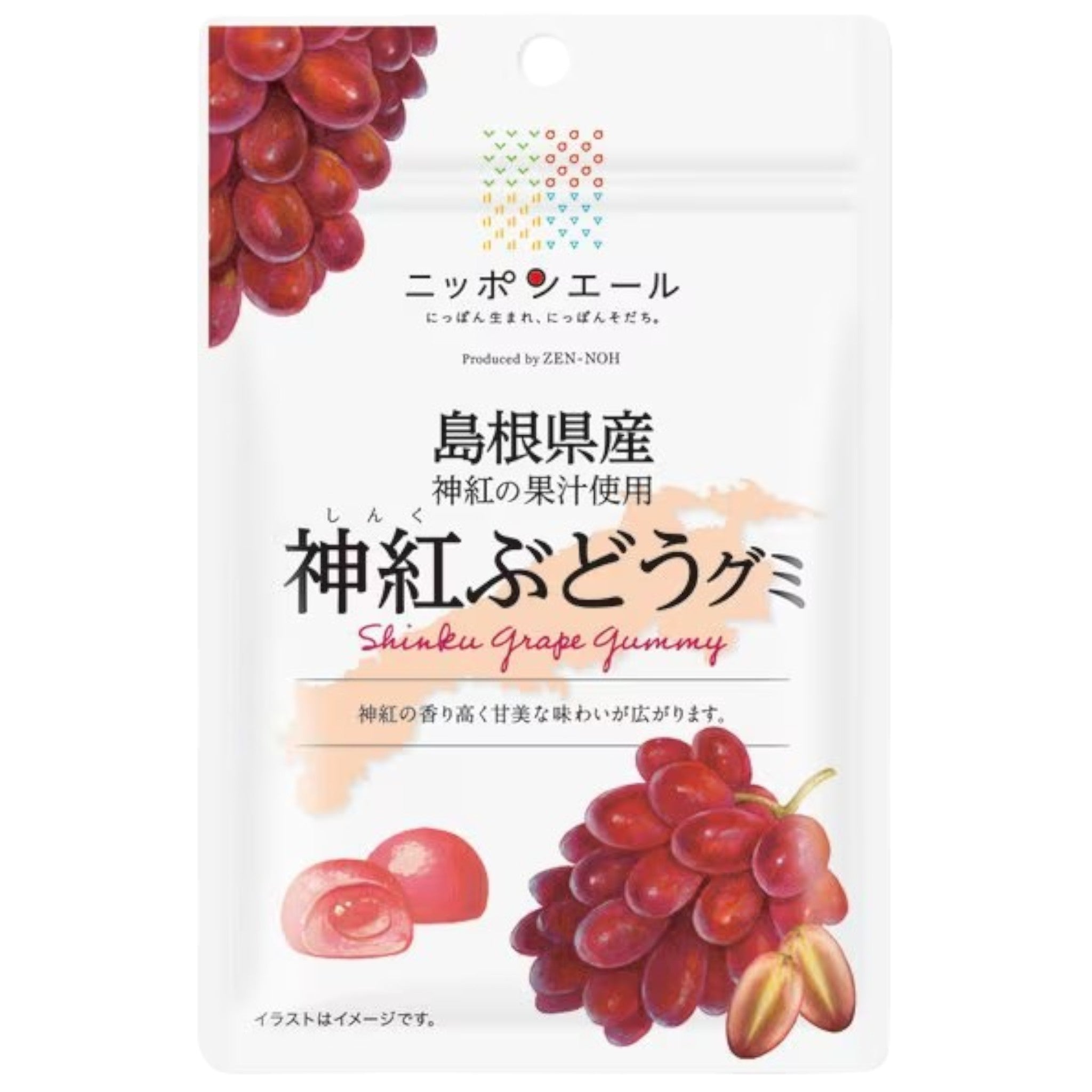 Nippon Ale Shimane Shinku Grape Gummy 40g