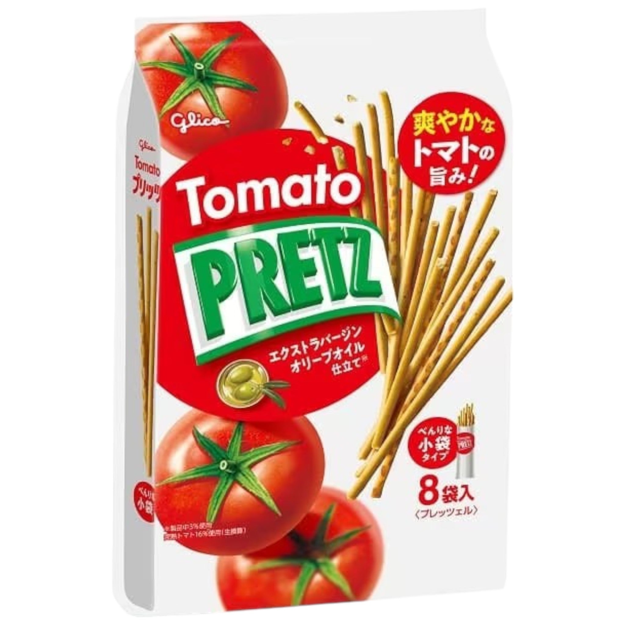 Glico Pretz Tomato Flavor (8 Packs)