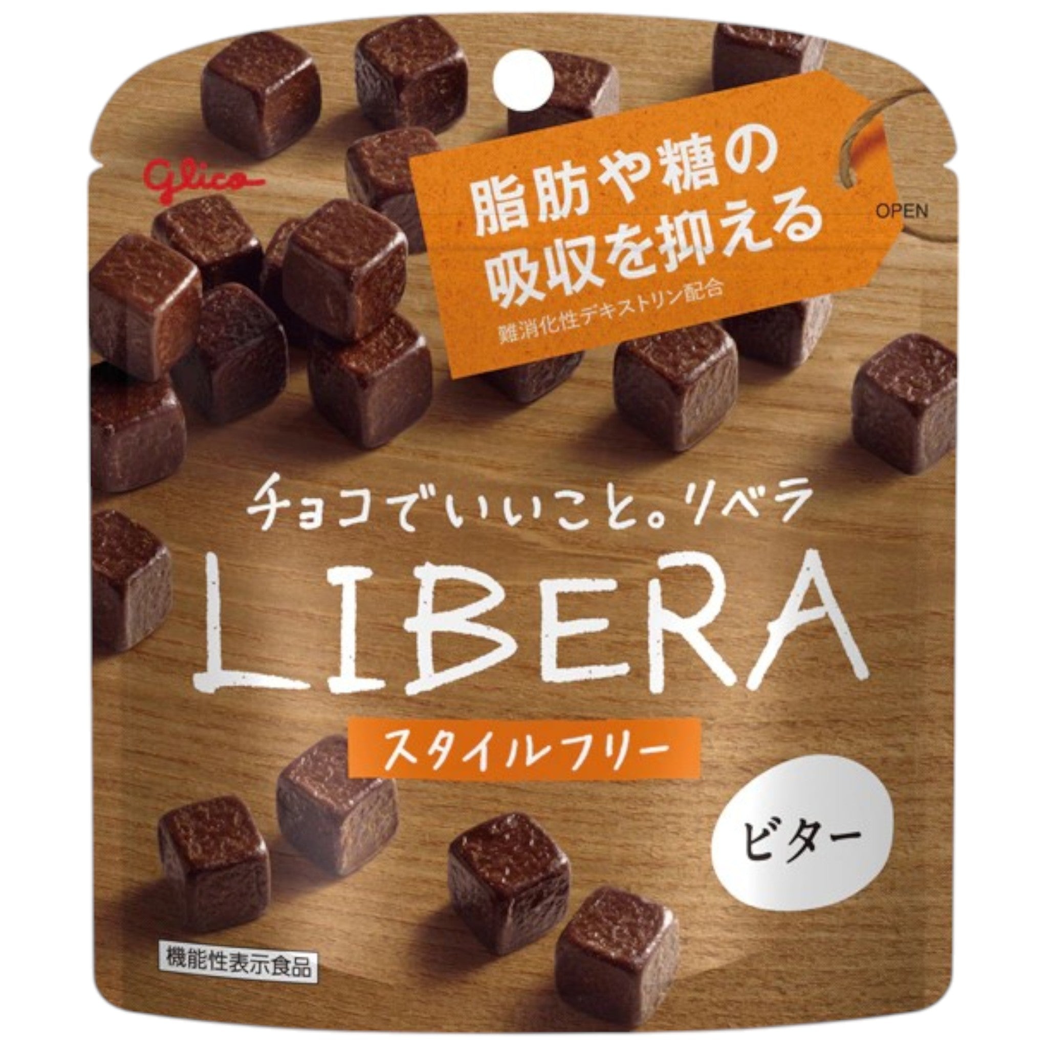 Glico LIBERA Bitter Chocolate 50g