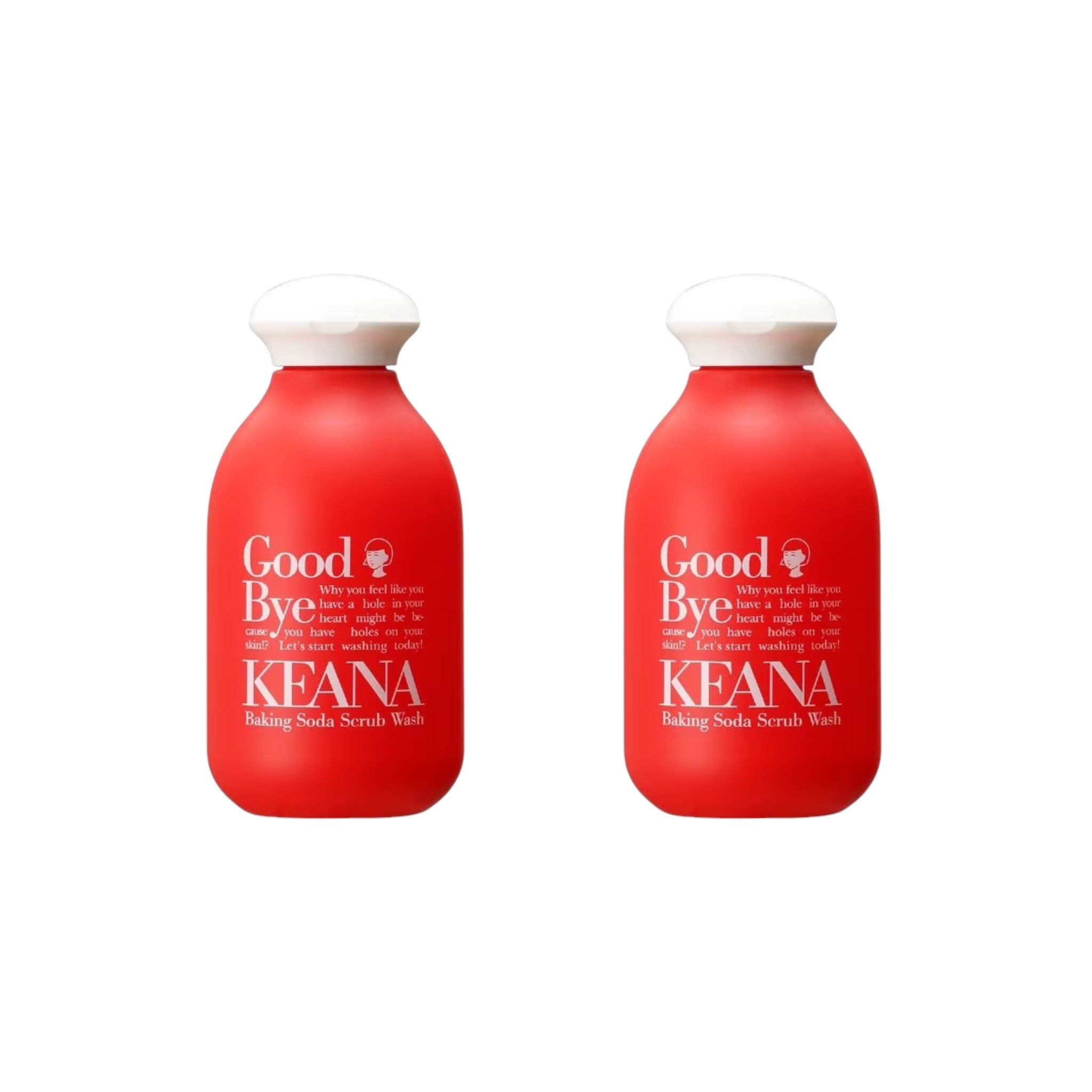 Keana Nadeshiko Baking Soda Scrub Face Wash (2 Packs)