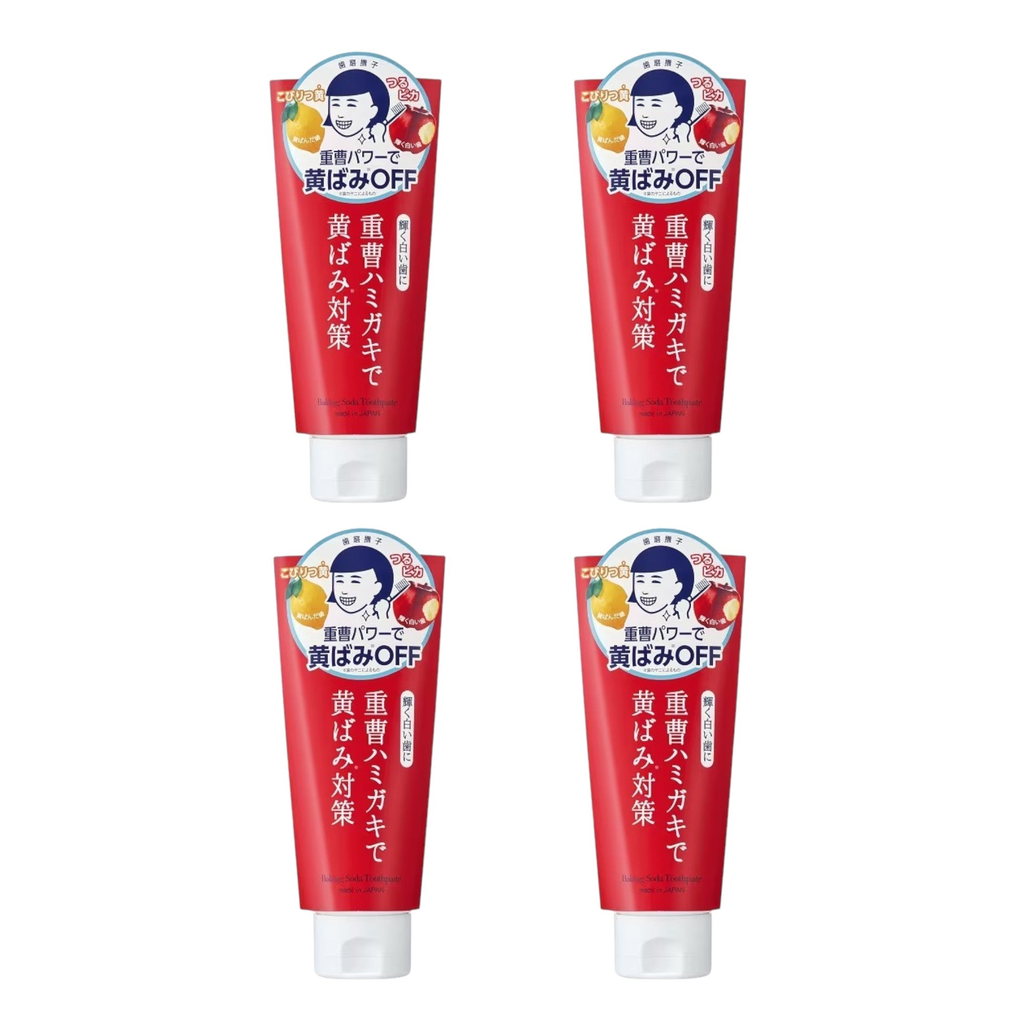 Keana Nadeshiko Baking Soda Toothpaste 140g (4 Packs)
