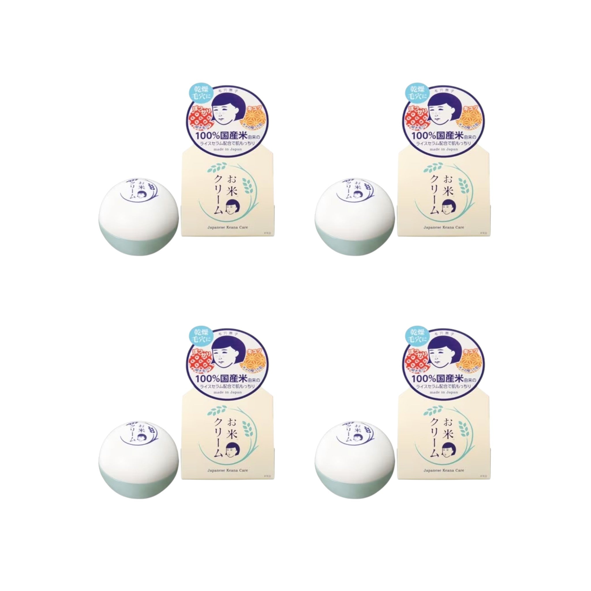 Keana Nadeshiko Rice Cream 30g (4 Packs)