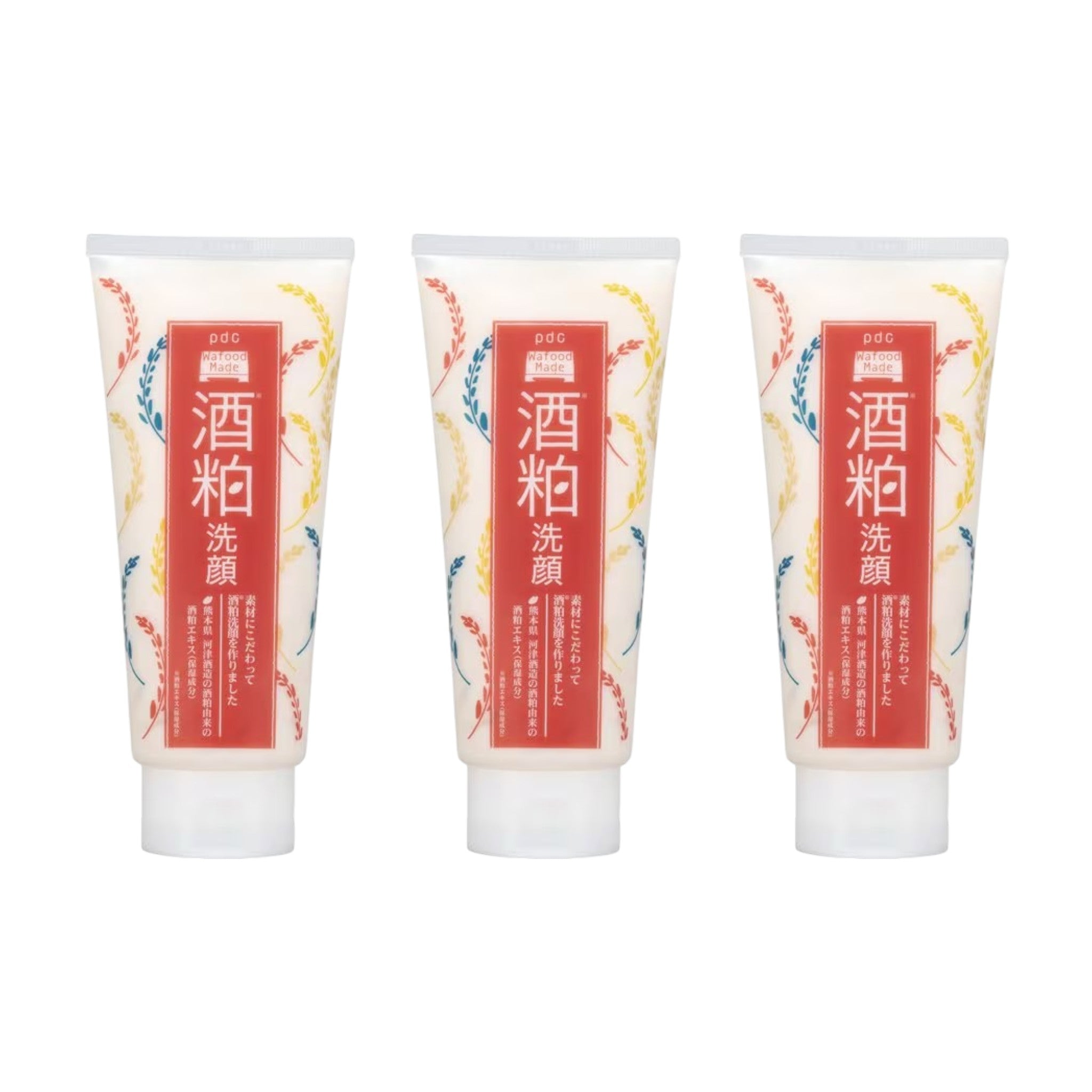 Wafood Made Fermented Rice Face Wash 170g (3 Packs)