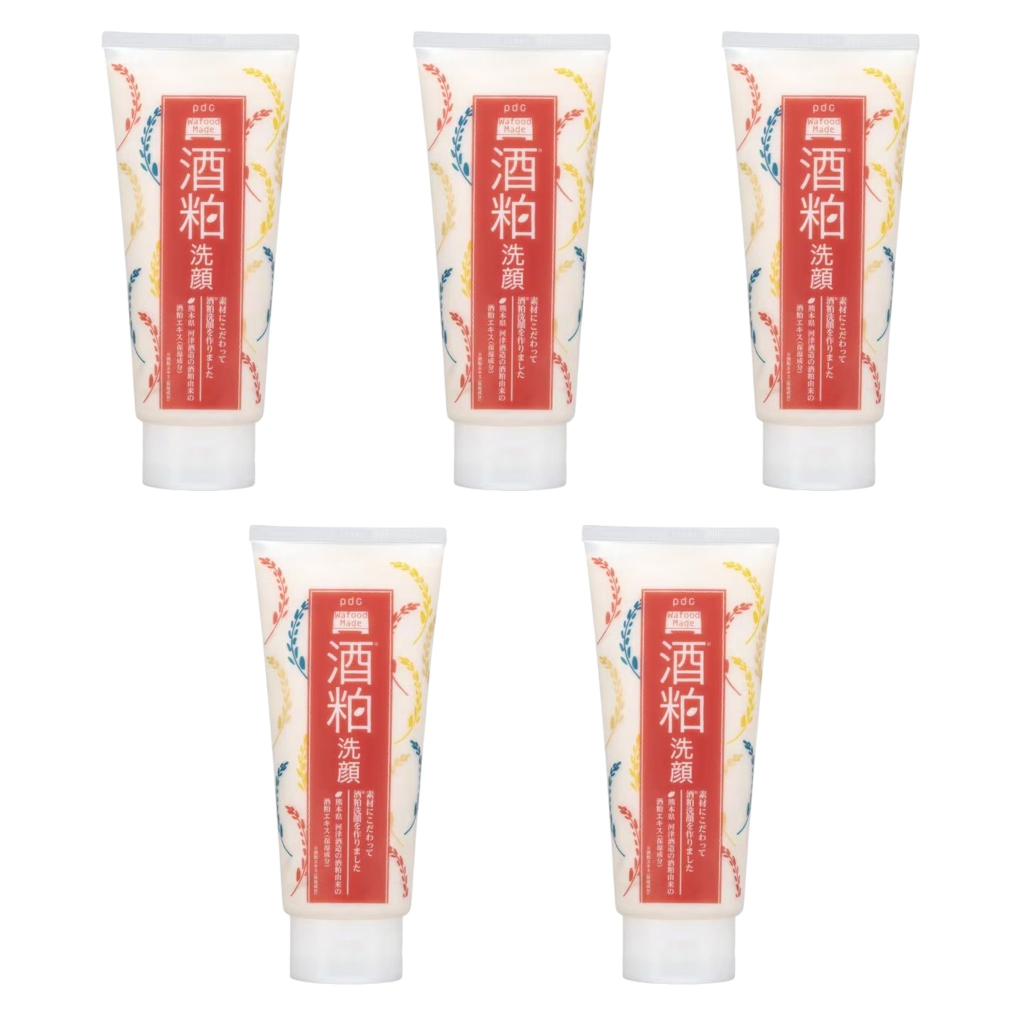 Wafood Made Fermented Rice Face Wash 170g (5 Packs)