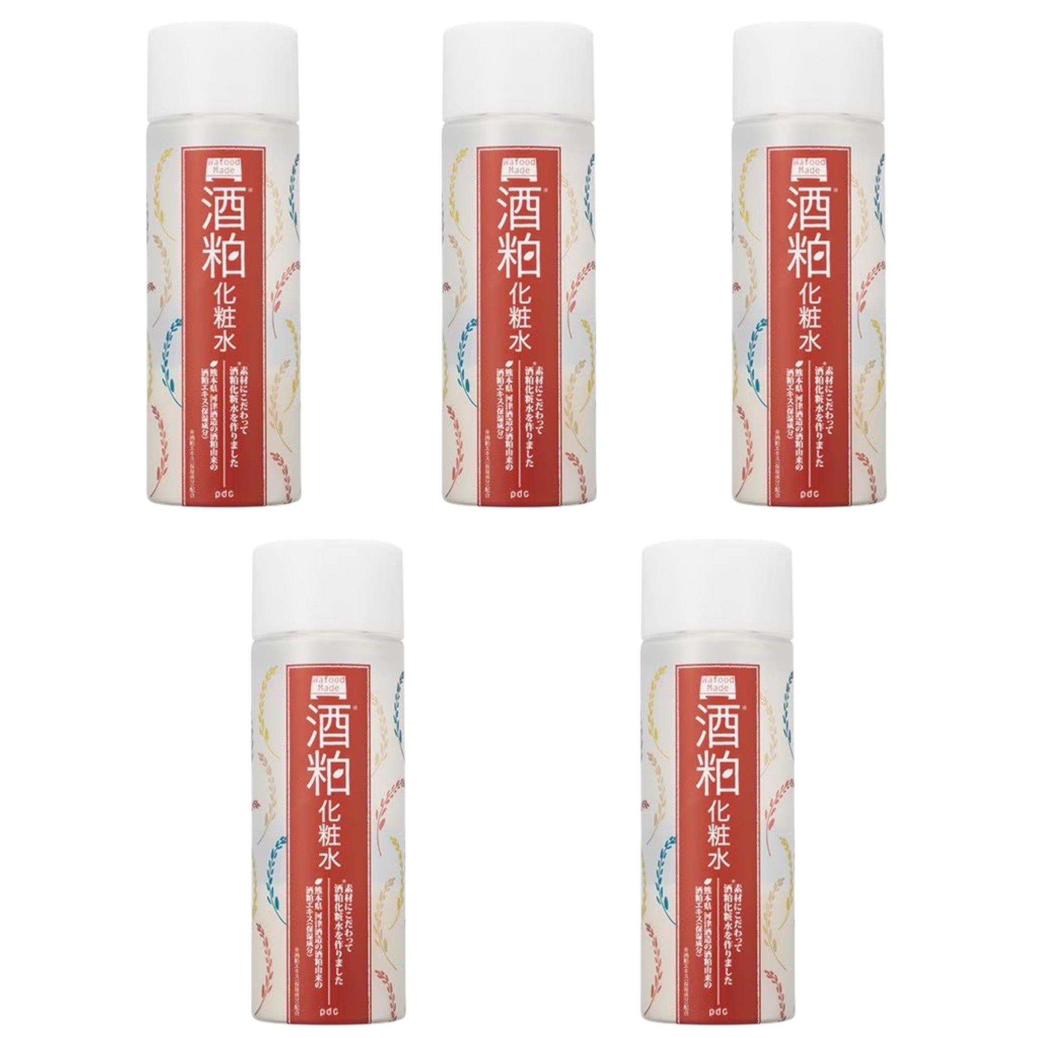 Wafood Made Fermented Rice Lotion 190ml (5 Packs)