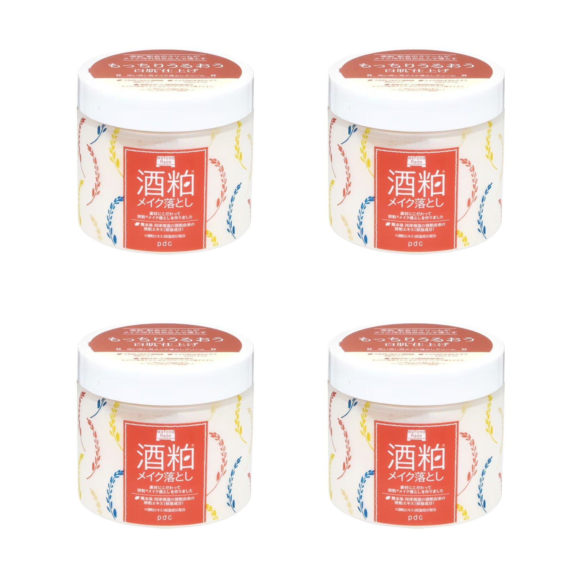 Wafood Made Fermented Rice Cleansing Gel 170g (4 Packs)