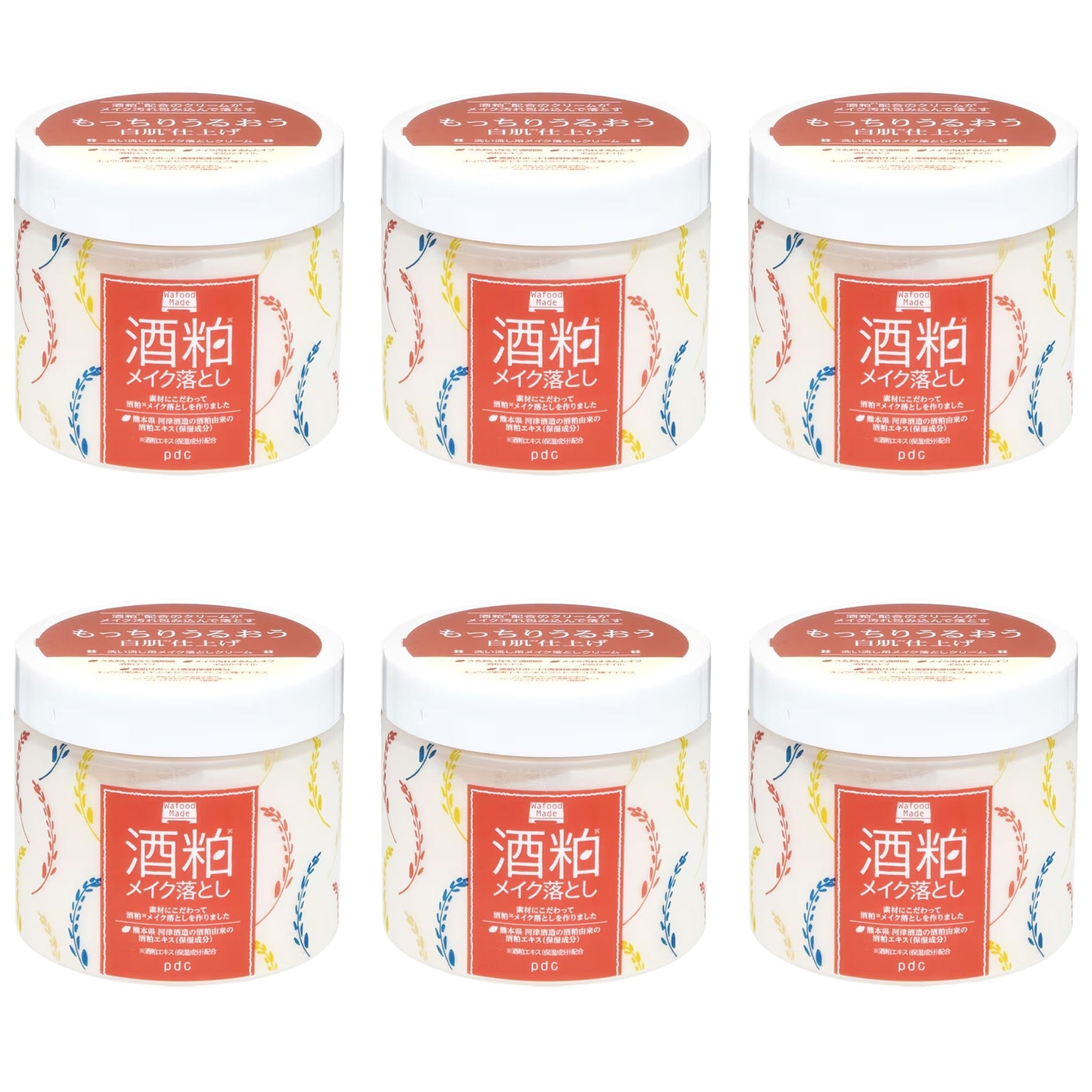 Wafood Made Fermented Rice Cleansing Gel 170g (6 Packs)