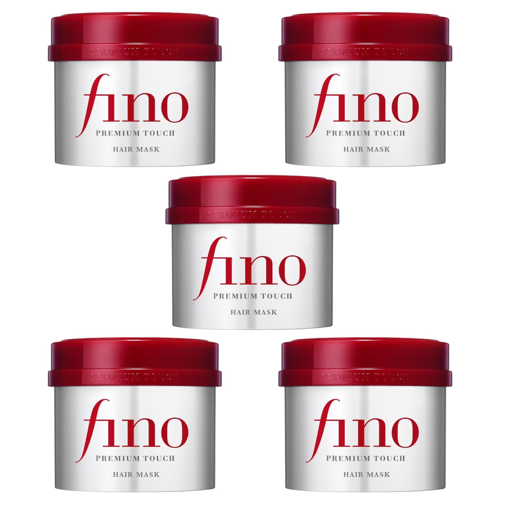 Fino Premium Touch Hair Mask 230g (5 Packs)