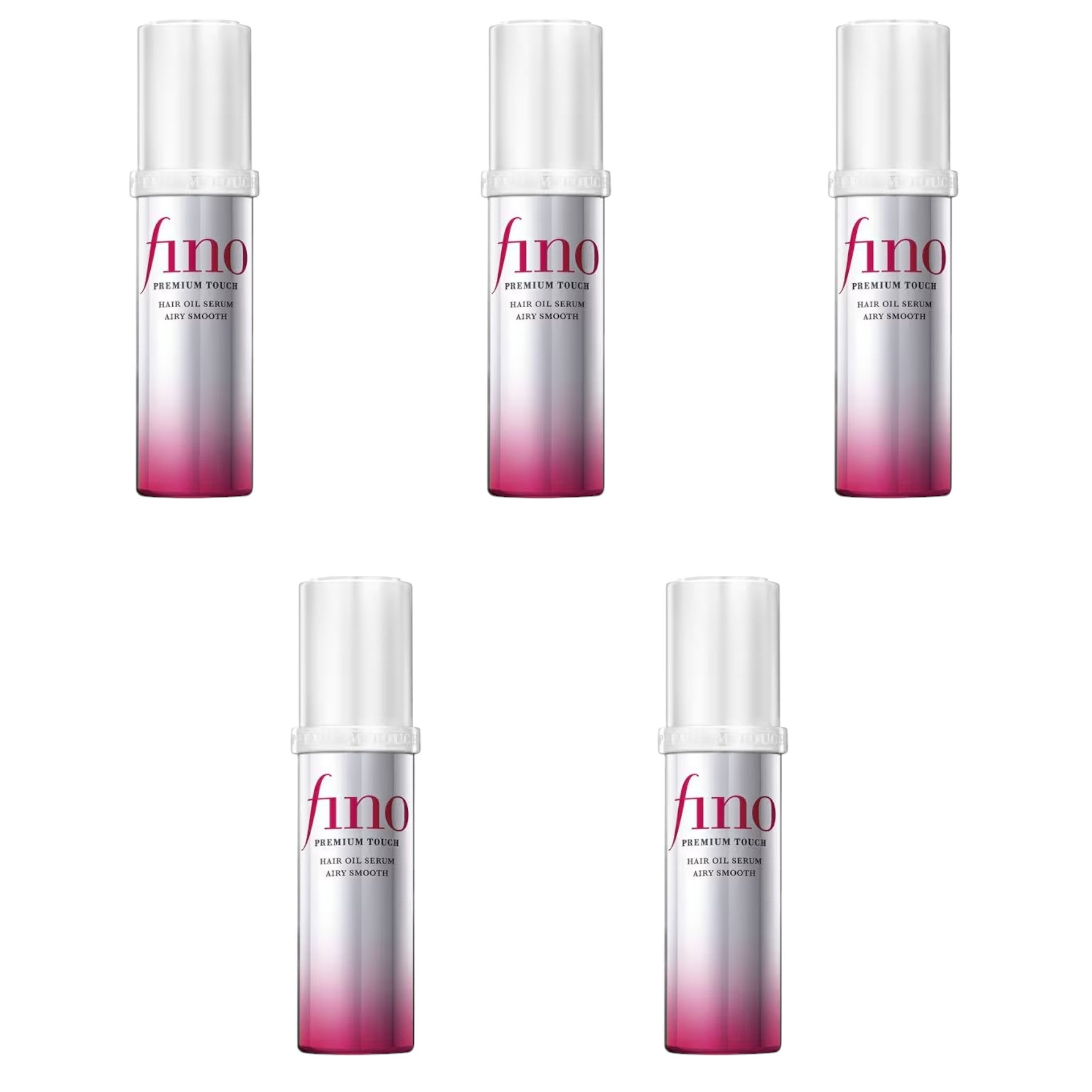 Fino Premium Touch Hair Oil Airy Smooth 70ml (5 Packs)