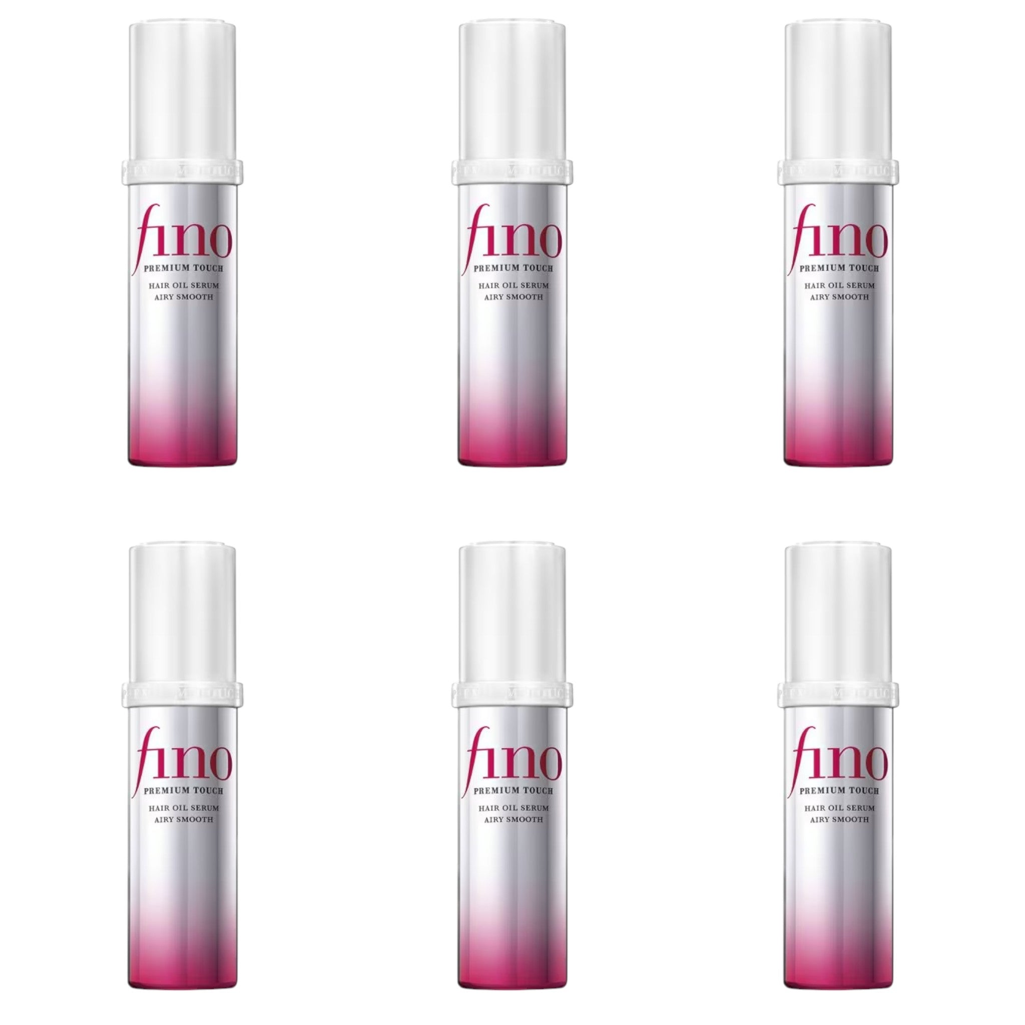 Fino Premium Touch Hair Oil Airy Smooth 70ml (6 Packs)