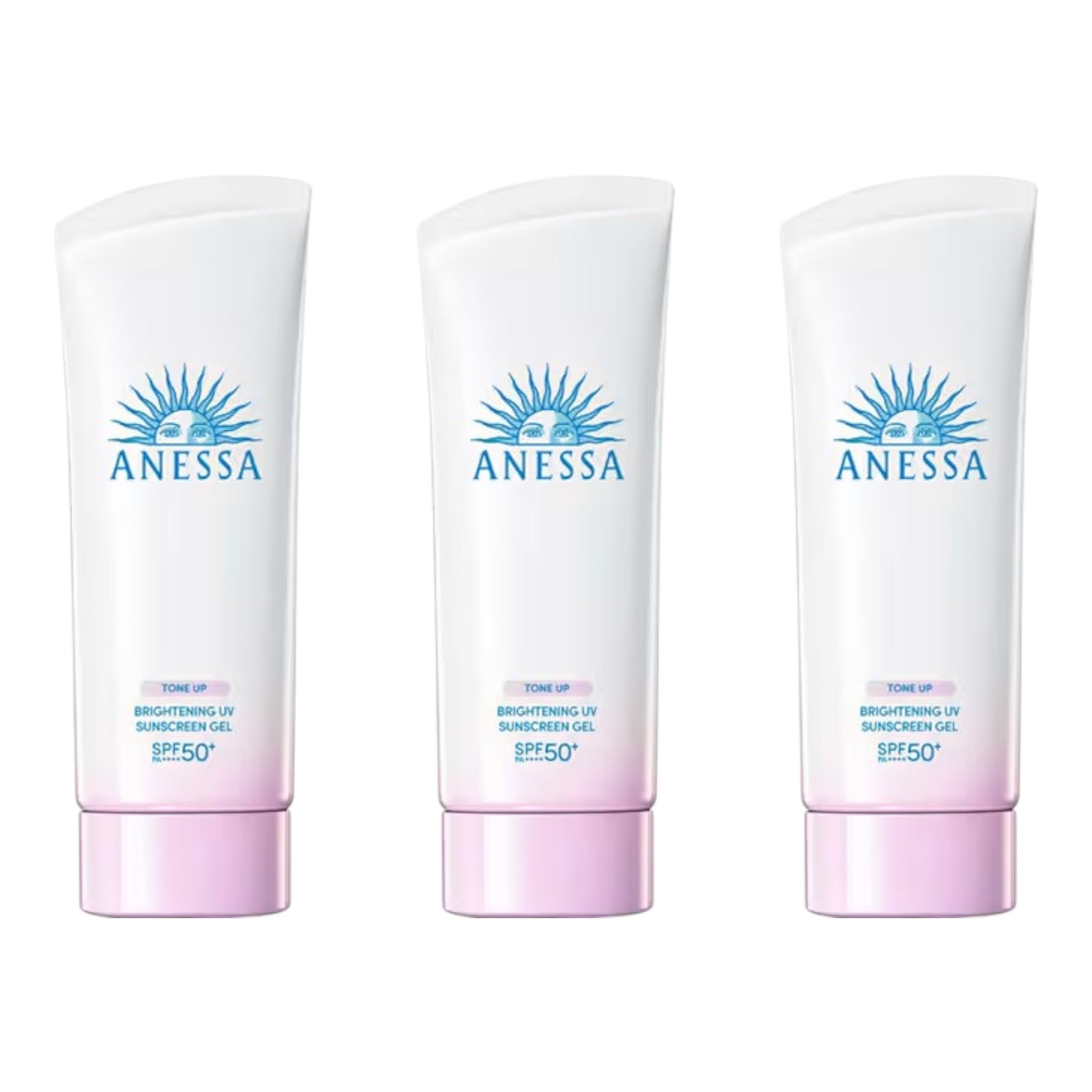 ANESSA Brightening UV Gel N 90g SPF50+ PA++++ (3 Packs)