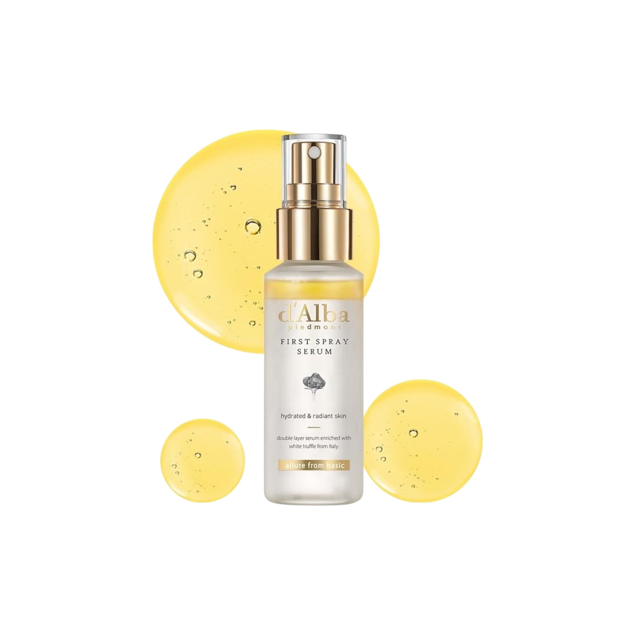 d'Alba White Truffle First Spray Serum 50ml (1 Pack)