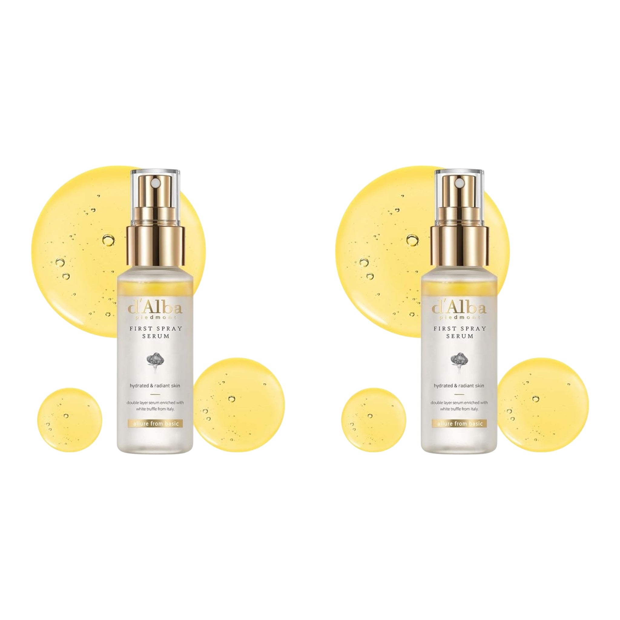 d'Alba White Truffle First Spray Serum 50ml (2 Packs)