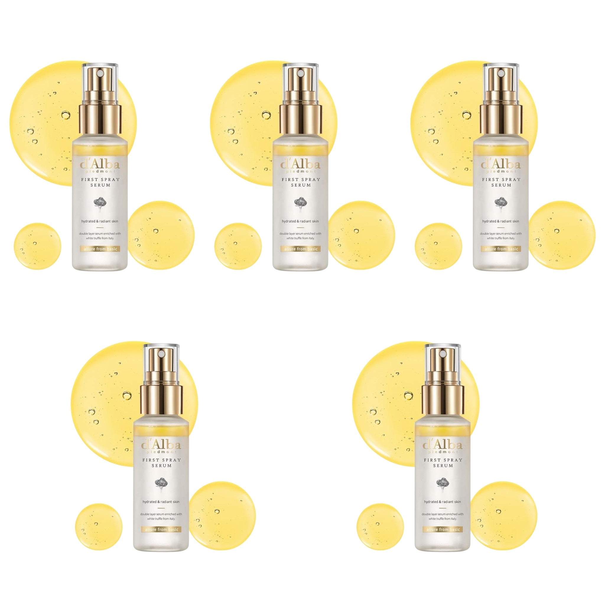 d'Alba White Truffle First Spray Serum 50ml (5 Packs)
