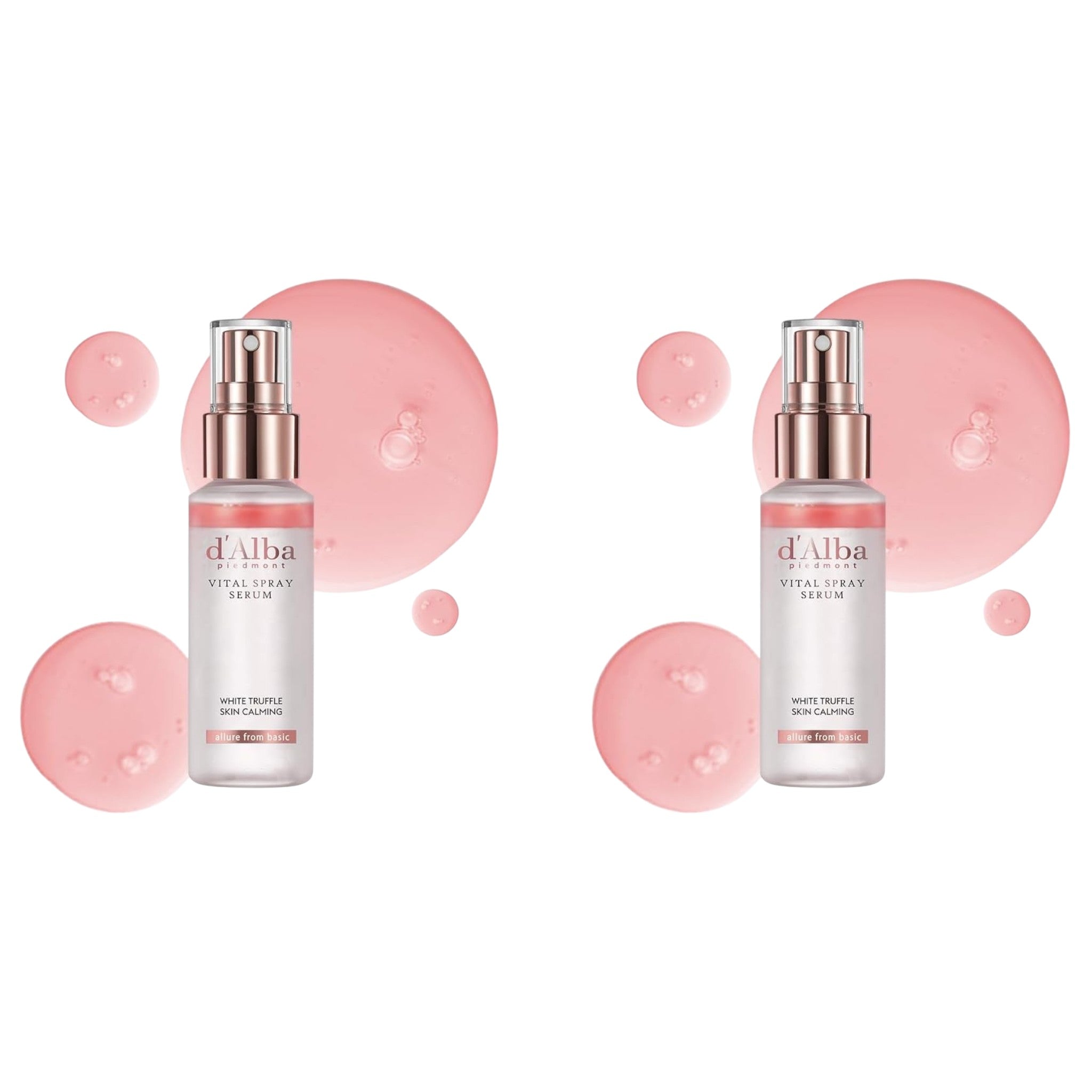 d'Alba White Truffle Vital Spray Serum 50ml (2 Packs)