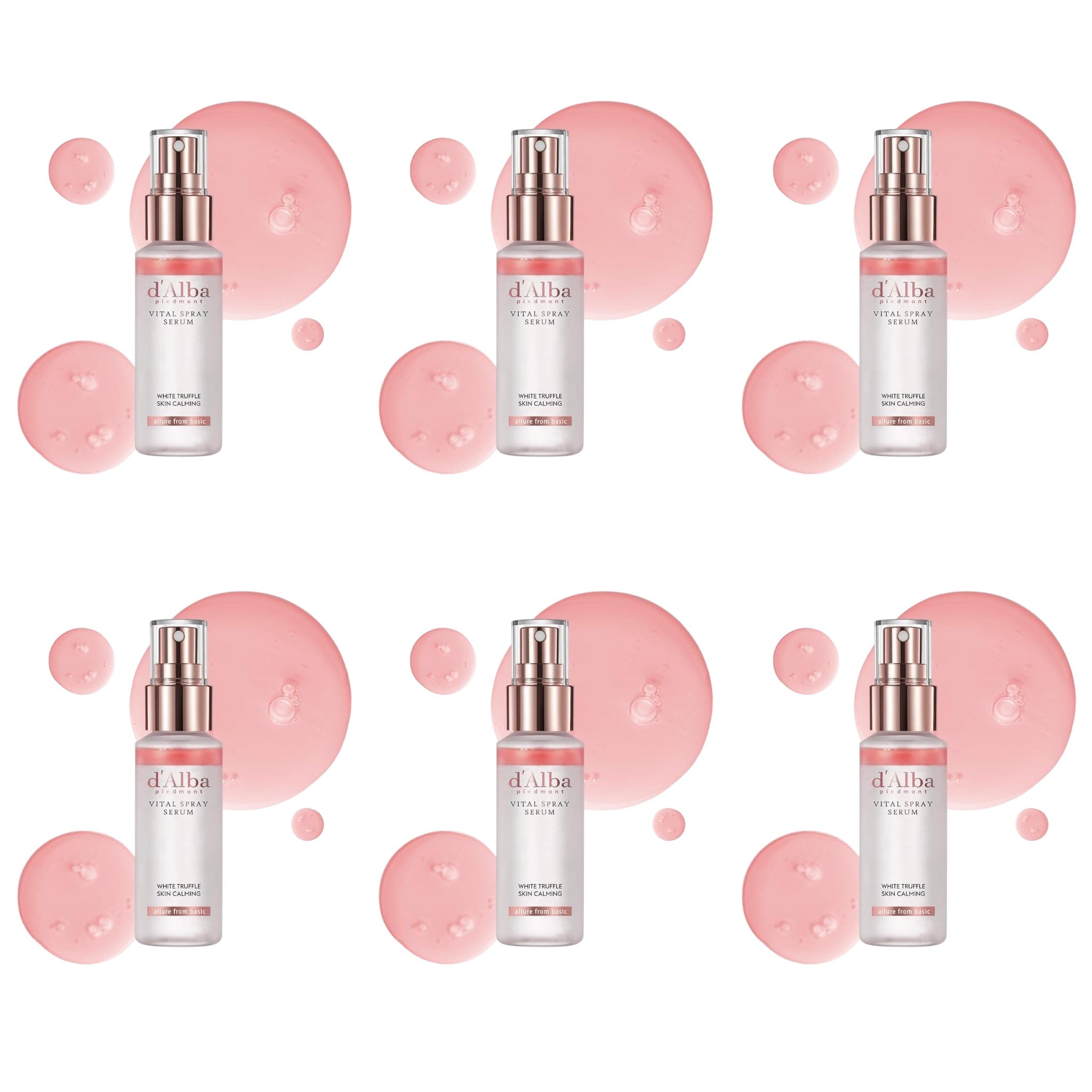 d'Alba White Truffle Vital Spray Serum 50ml (6 Packs)