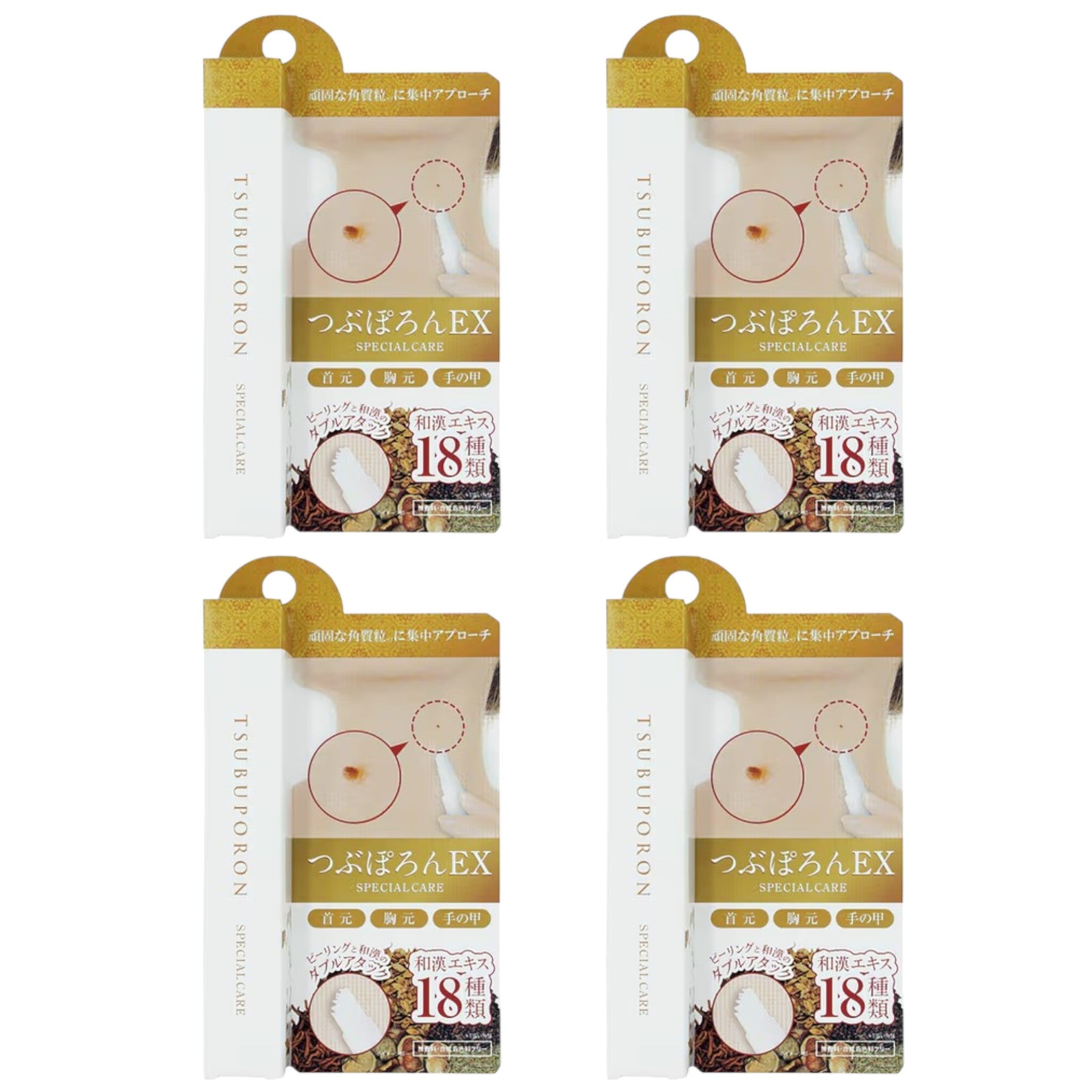 Tsubuporon EX Keratin Care Gel (4 Packs)