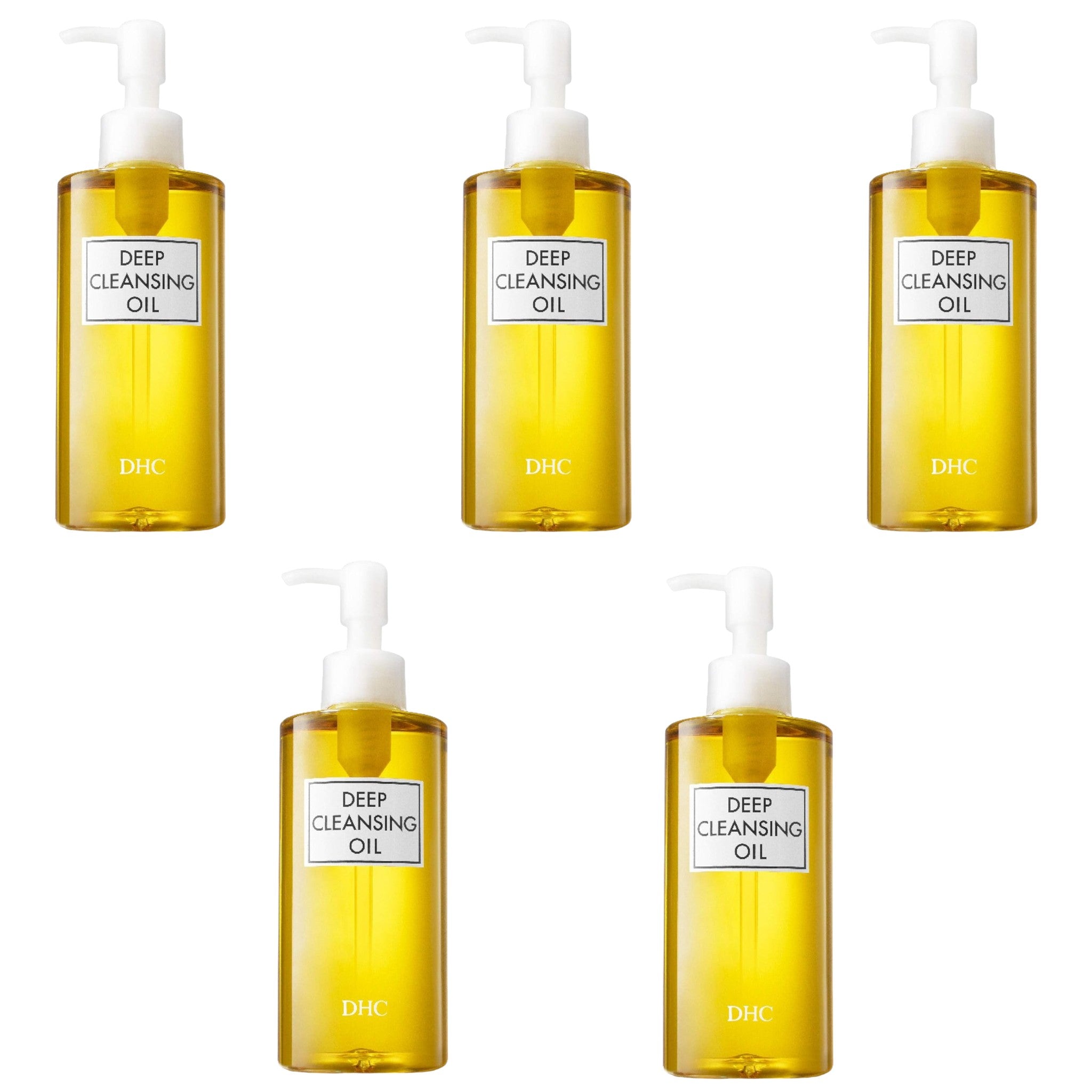 DHC Deep Cleansing Oil 6.7 fl oz (200ml) – 5 Pack