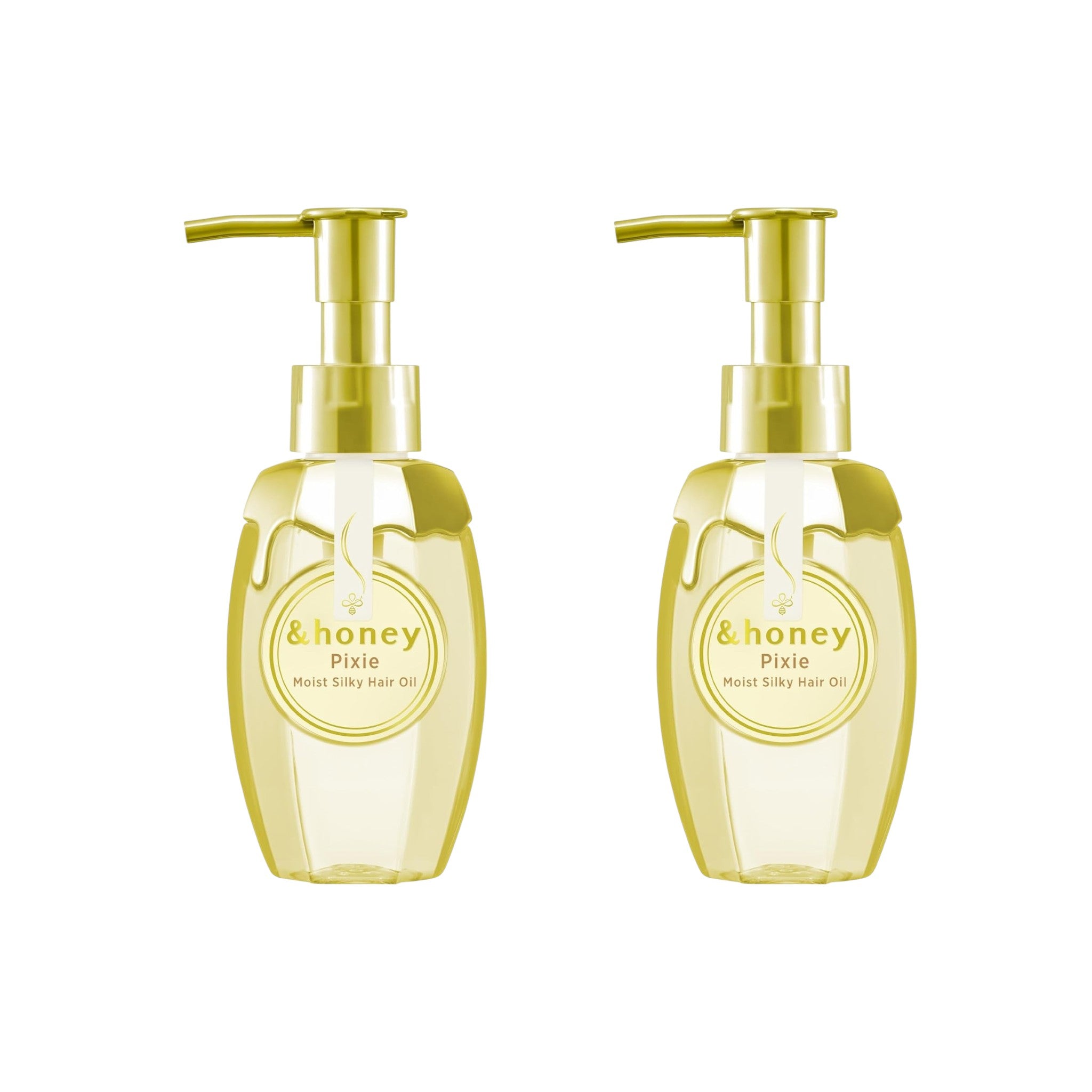 &honey Pixie Moist Silky Hair Oil 3.4 fl oz (100mL) × 2