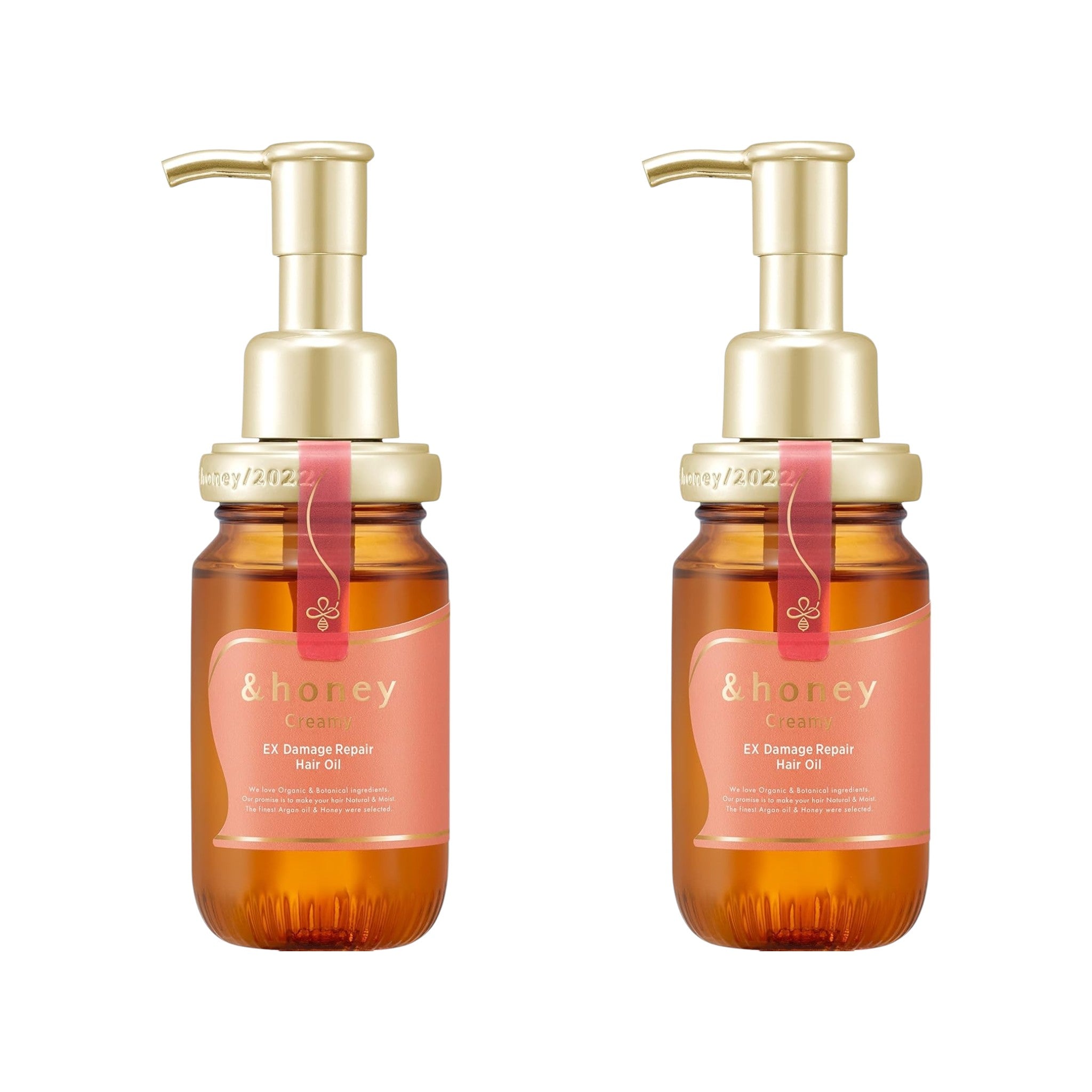 &honey Creamy EX Damage Repair Hair Oil 3.4 fl oz (100mL) × 2