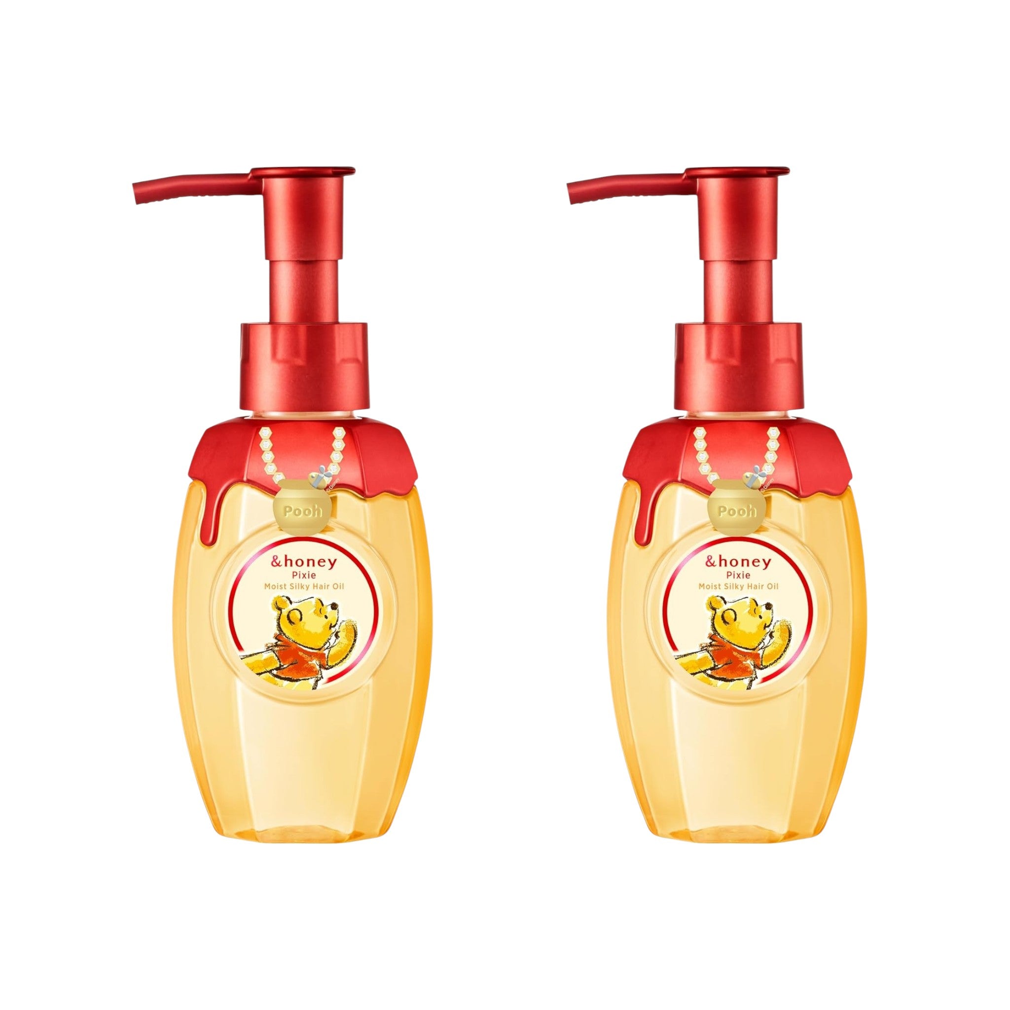 &honey Pixie Moist Silky Hair Oil 3.4 fl oz (100mL) × 2