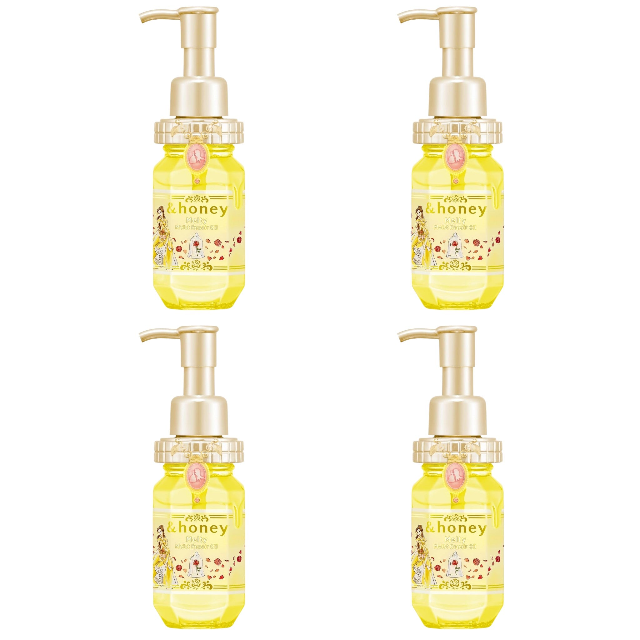 &honey Melty Hair Oil 3.4 fl oz (100mL) × 4