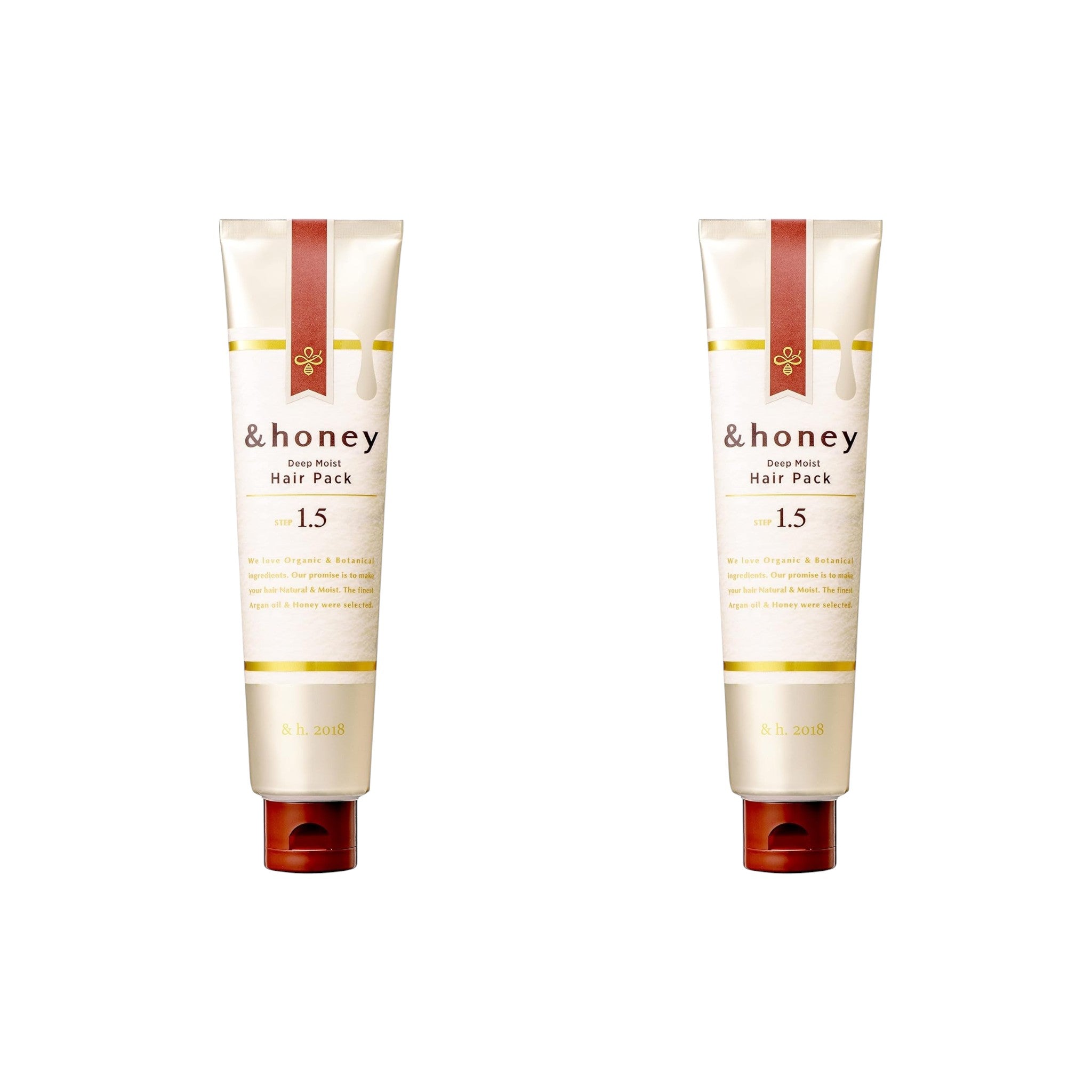 &honey Deep Moist Hair Pack 1.5 4.6 oz (130g) × 2