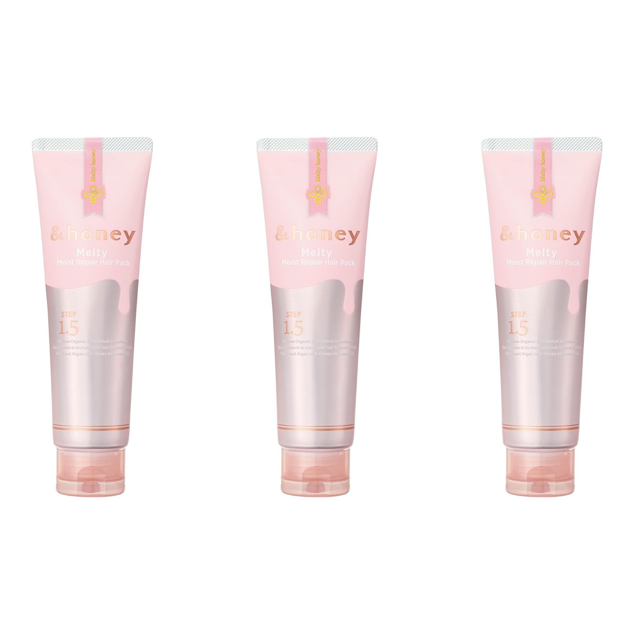 &honey Melty Moist Repair Hair Pack 1.5 4.6 oz (130g) × 3