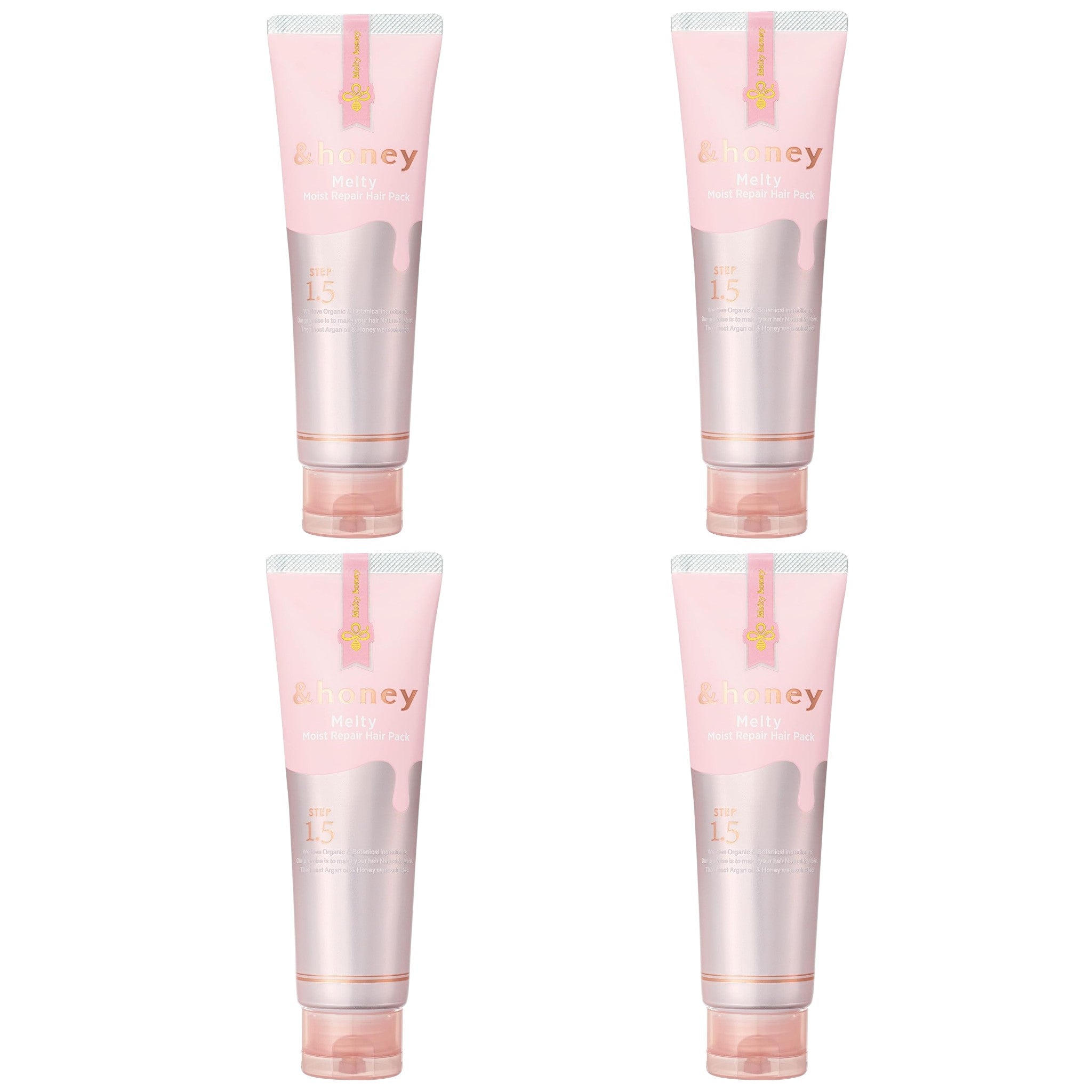 &honey Melty Moist Repair Hair Pack 1.5 4.6 oz (130g) × 4