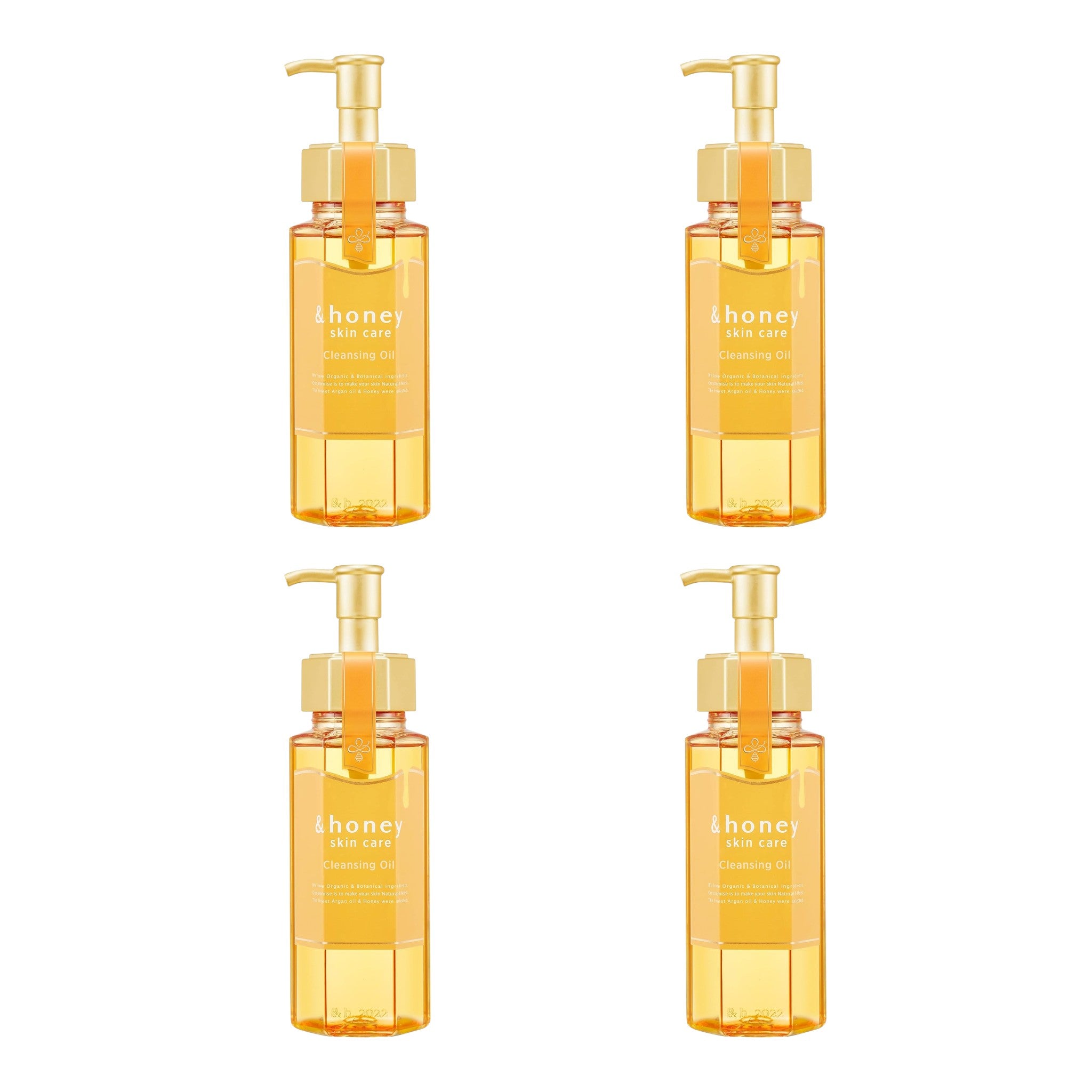 &honey Cleansing Oil 6.09 fl oz (180ml) – 4 Packs