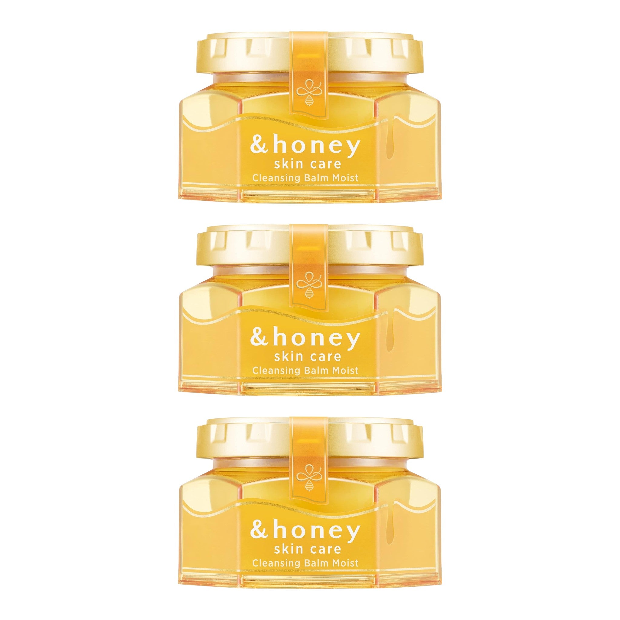 &honey Cleansing Balm Moist 3.17 oz (90g) – 3 Packs