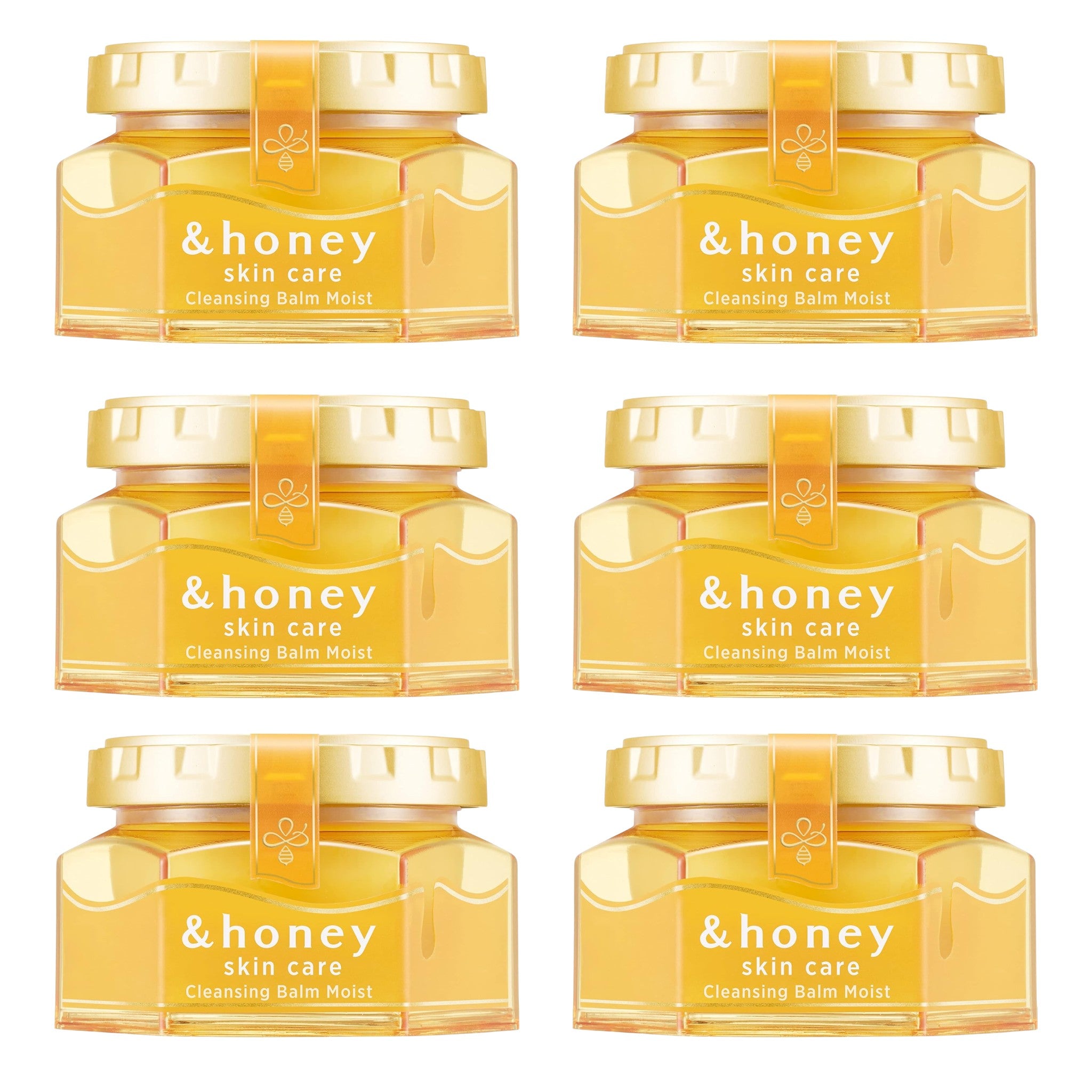&honey Cleansing Balm Moist 3.17 oz (90g) – 6 Packs
