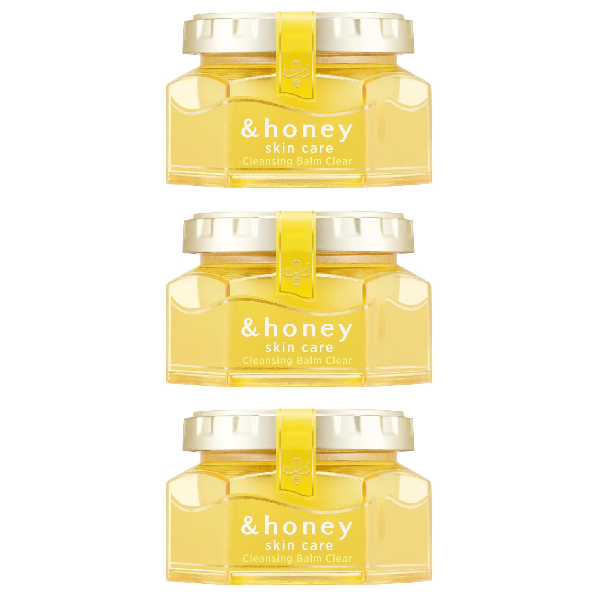 &honey Cleansing Balm Clear 3.17 oz (90g) – 3 Packs
