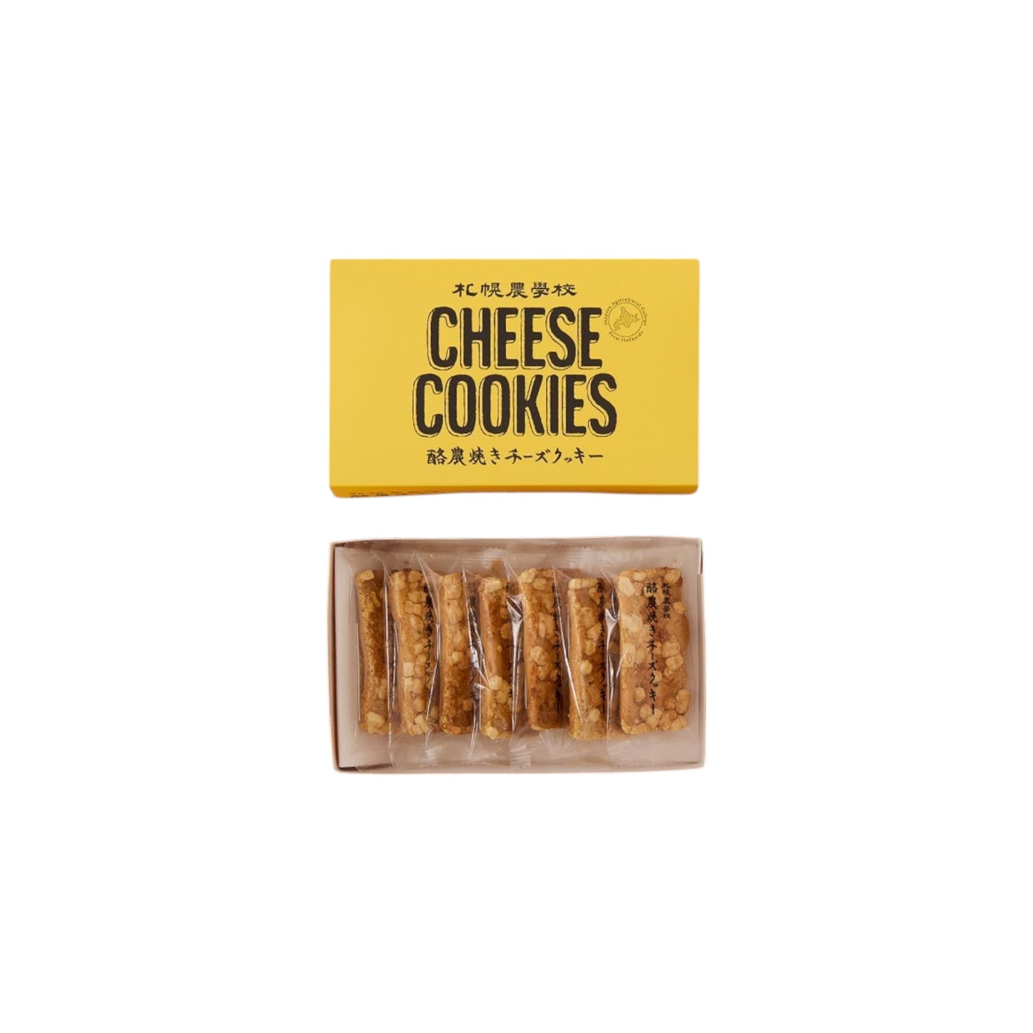 Kinotoya Baked Cheese Cookies “Sapporo Agricultural School” 7 Pieces – 1 Pack