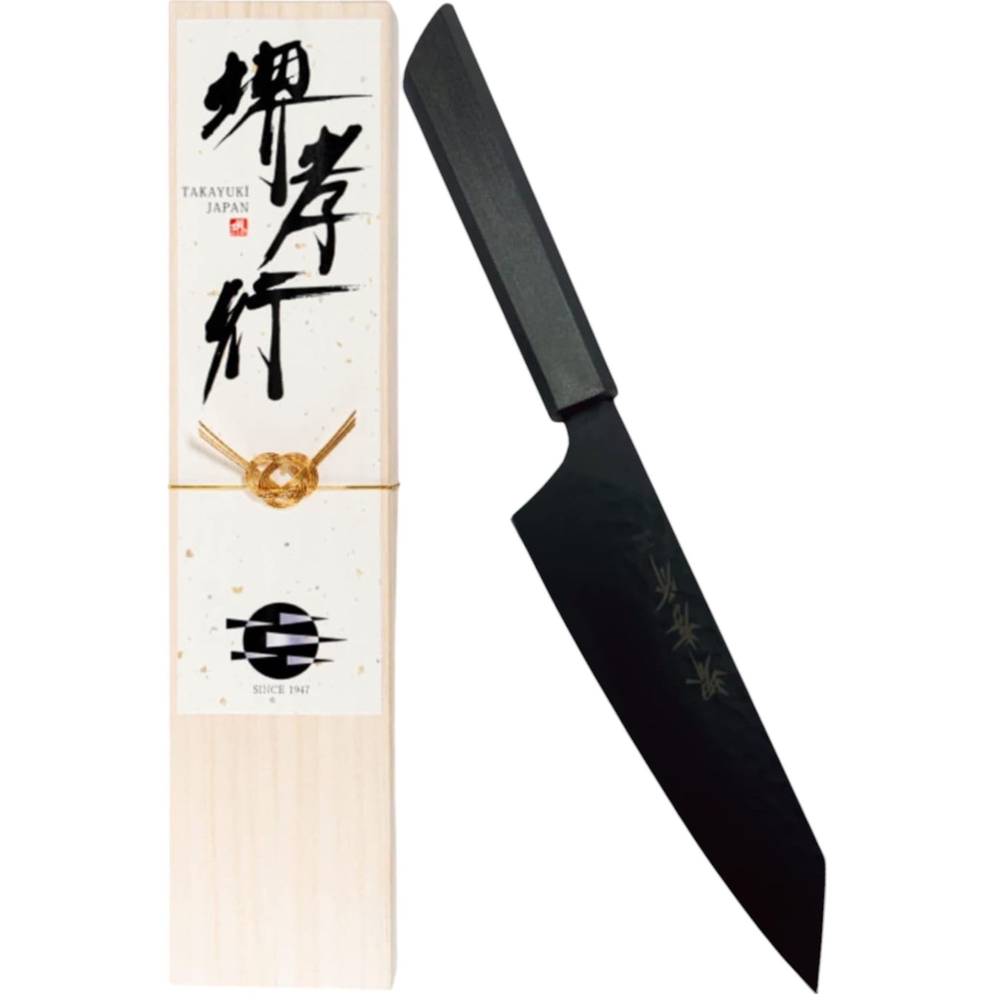 Sakai Takayuki Rokuro Ken-Gata Santoku Knife 160mm โ VG10, Japanese Multi-Purpose Knife