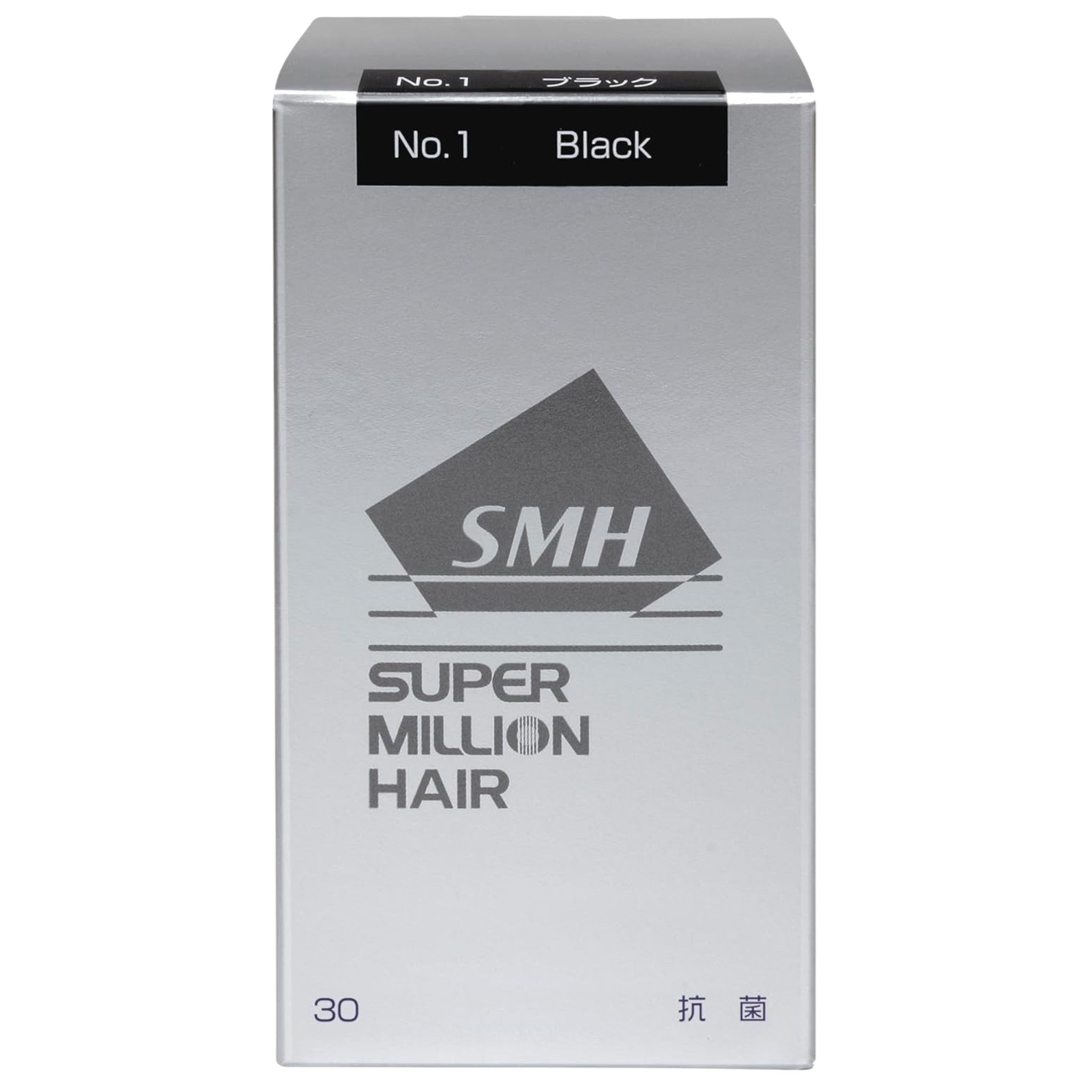 Super Million Hair Fiber Black 30g (Approx. 75 Uses)