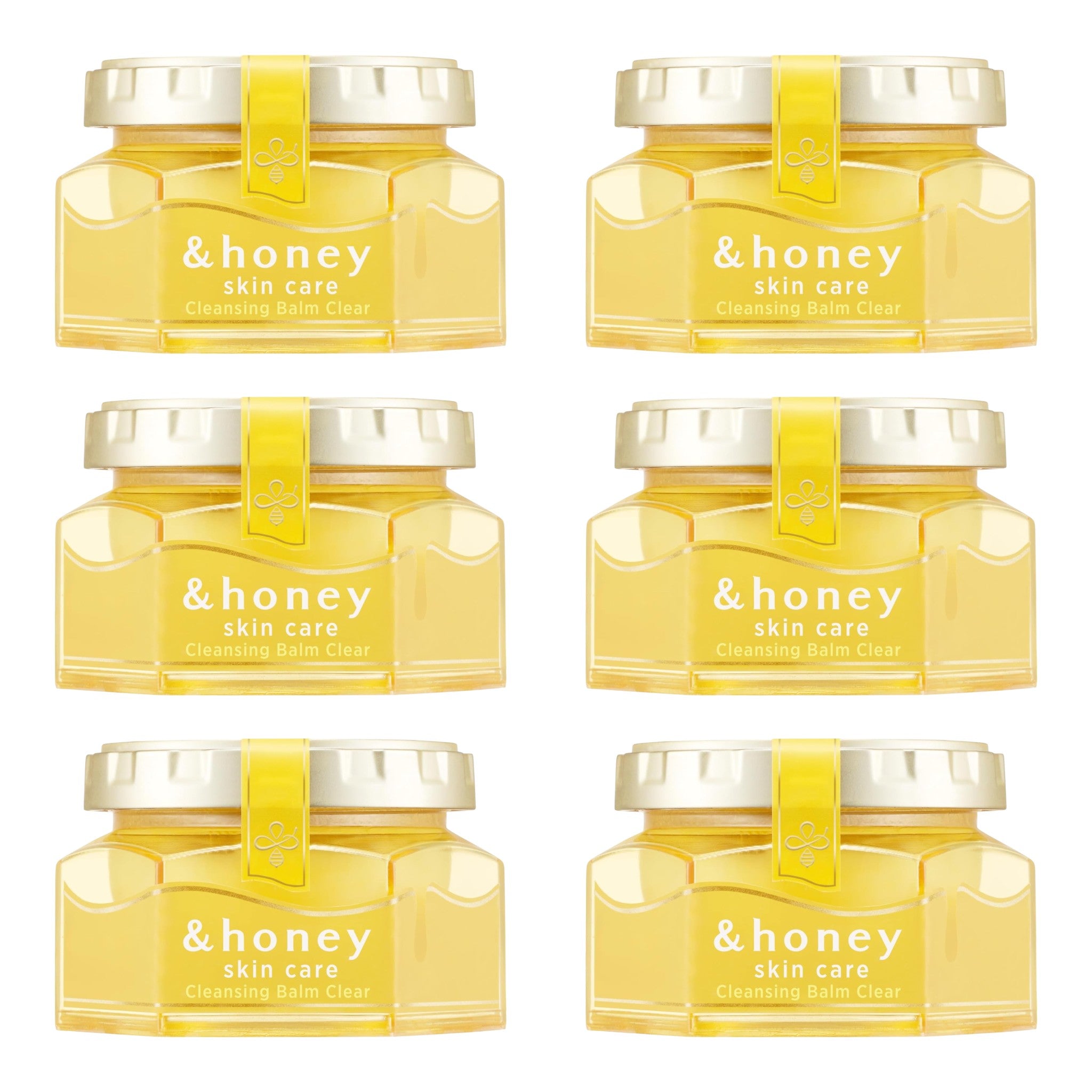 &honey Cleansing Balm Clear 3.17 oz (90g) – 6 Packs