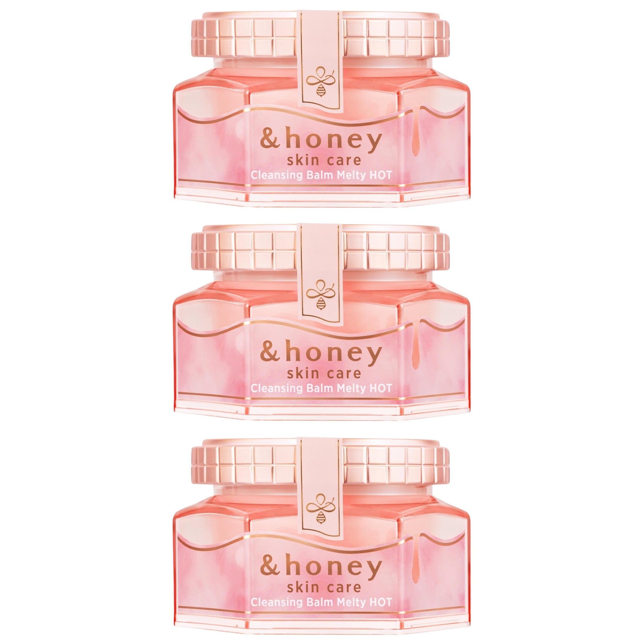 &honey Cleansing Balm Melty Hot 3.17 oz (90g) – 3 Packs