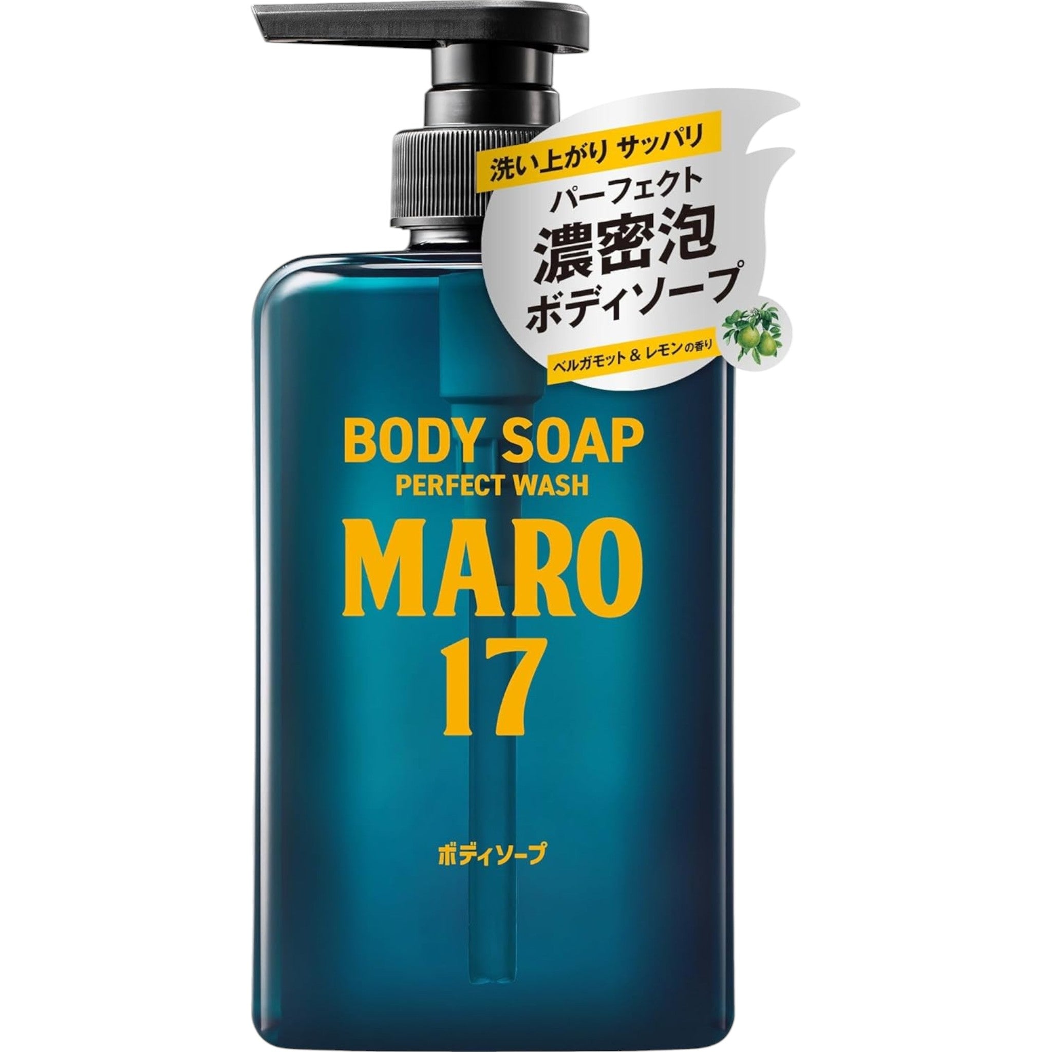 MARO17 Perfect Body Soap Bergamot & Lemon Scent 450ml