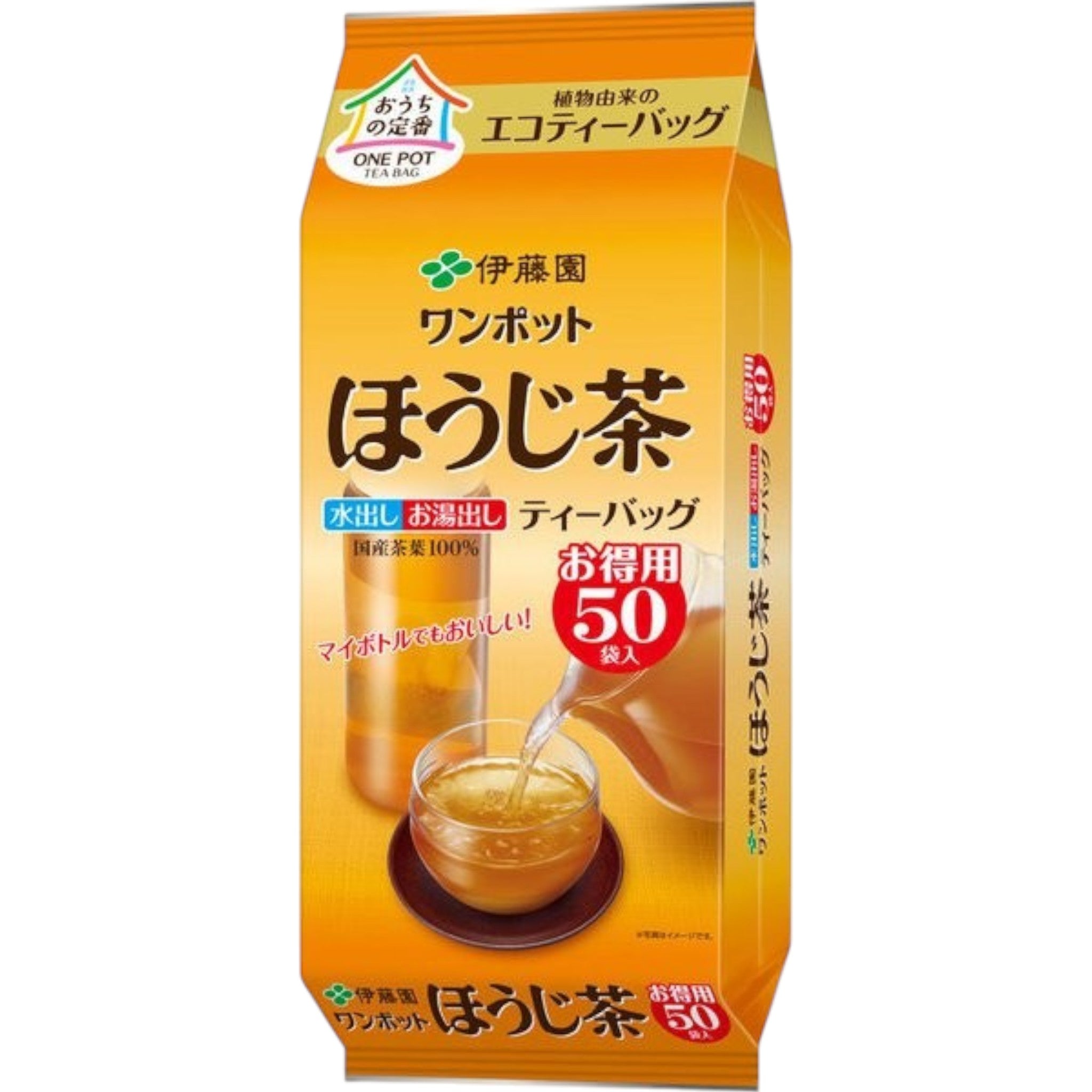 Ito En One-Pot Hojicha Eco Tea Bags 3.5g ร 50 Packs