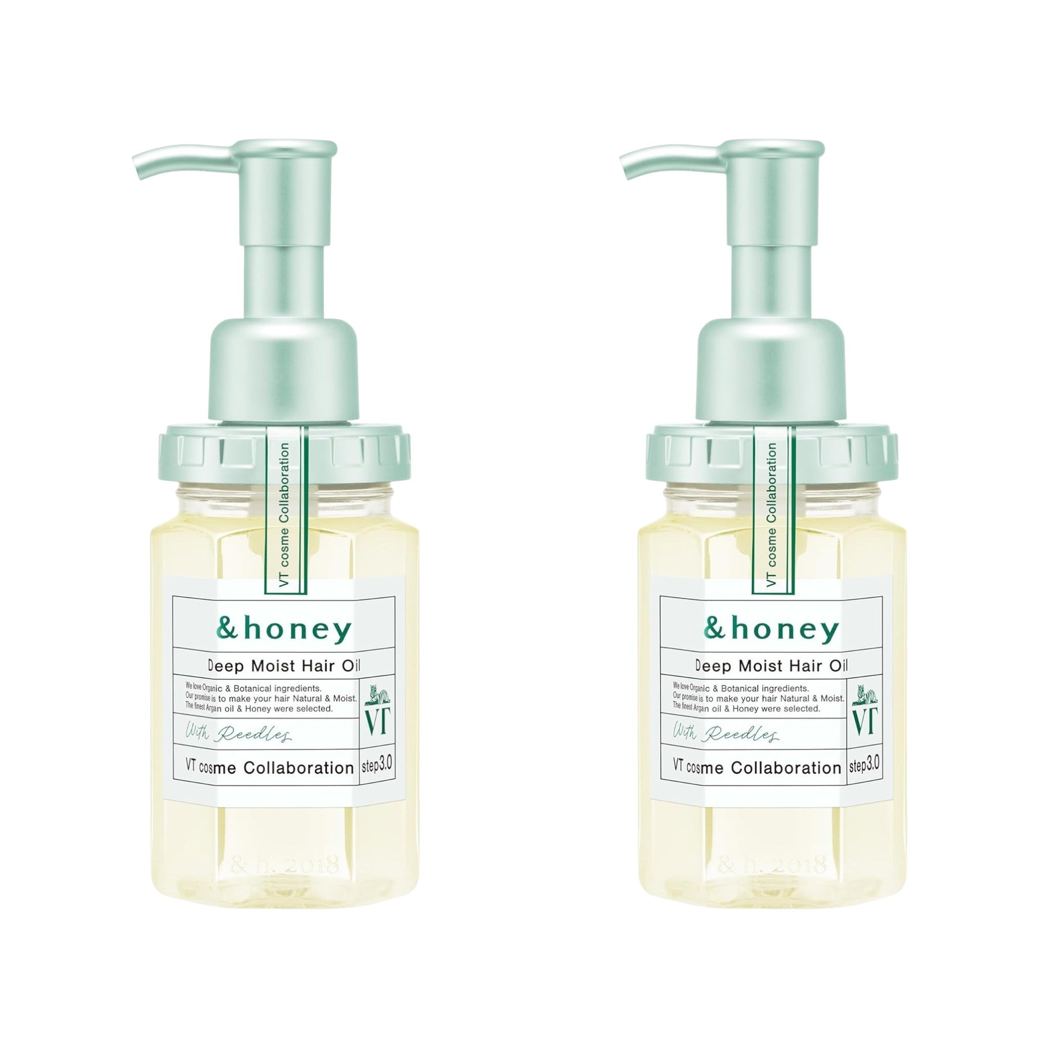 &honey Deep Moist Hair Oil 3.4 fl oz (100mL) × 2