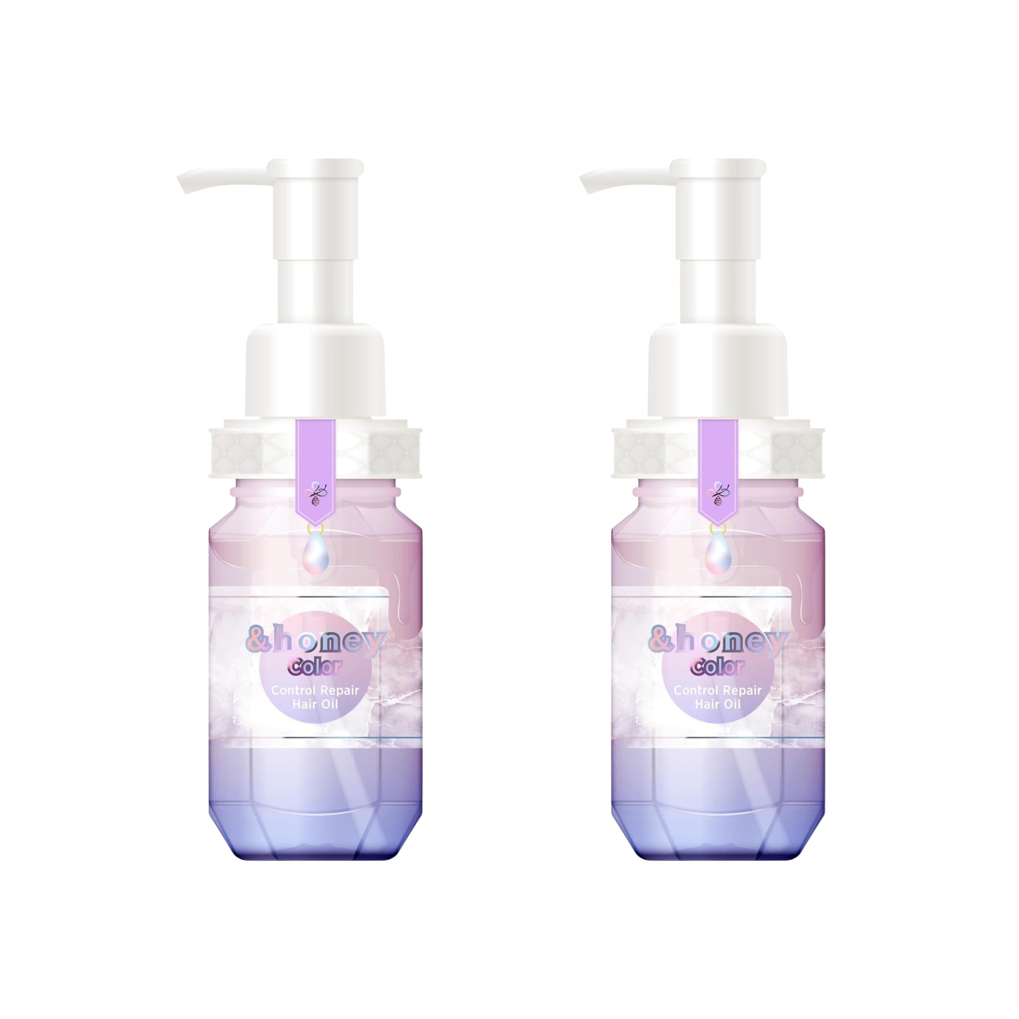 &honey Color Control Repair Hair Oil 3.4 fl oz (100mL) × 2
