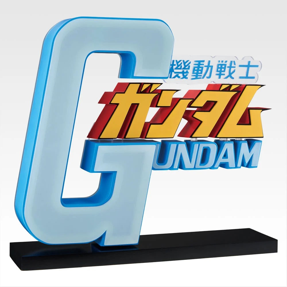 Ichiban Kuji Gundam Title Logo THE GIGANT NAME Last One Ver.