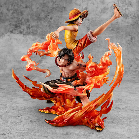 One Piece POP NEO-MAXIMUM Luffy and Ace Bond of Brothers 20th Limited Ver